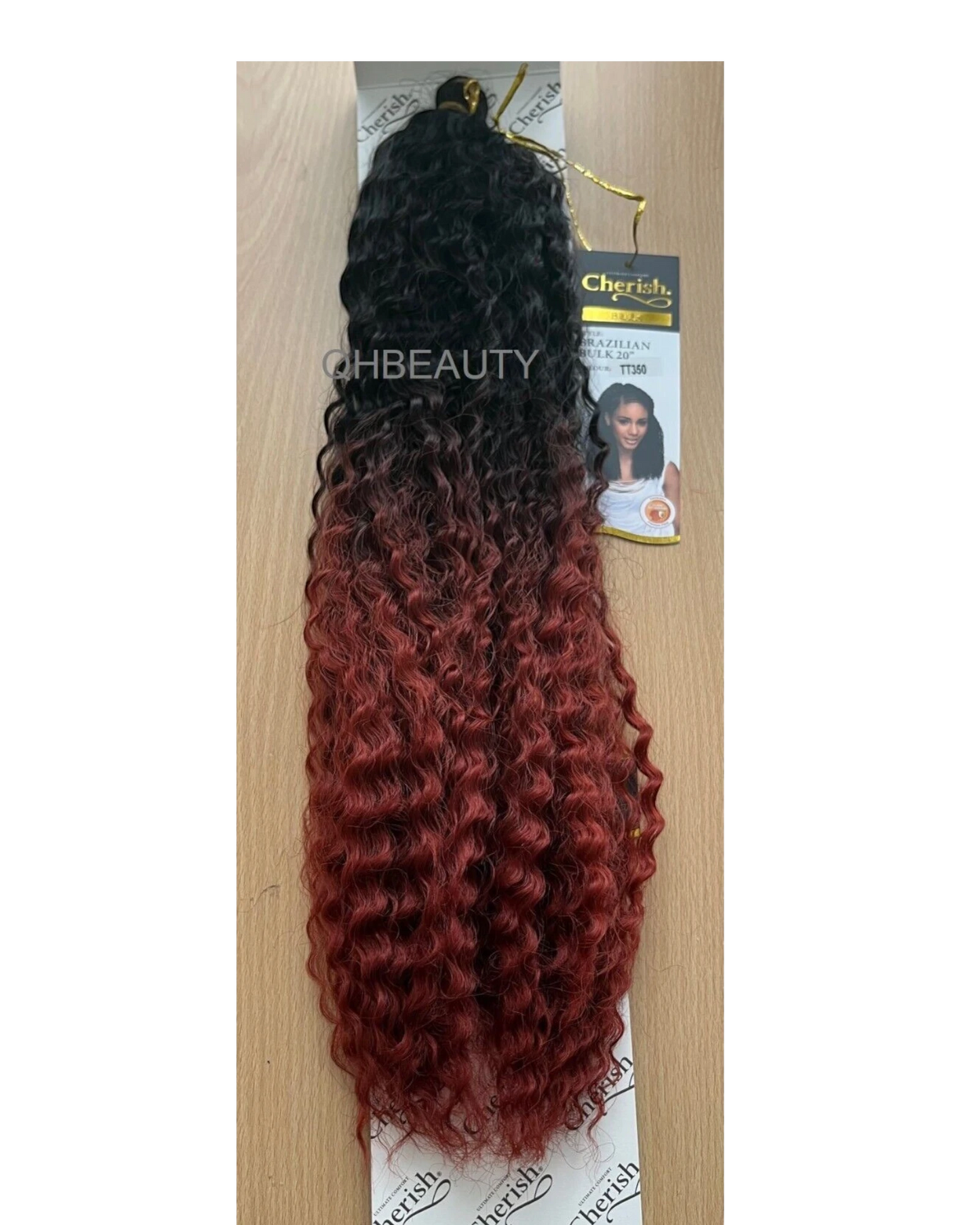 Cherish Synthetic Crochet Braid Curly Hair Extension Style - Brazilian Bulk 20"