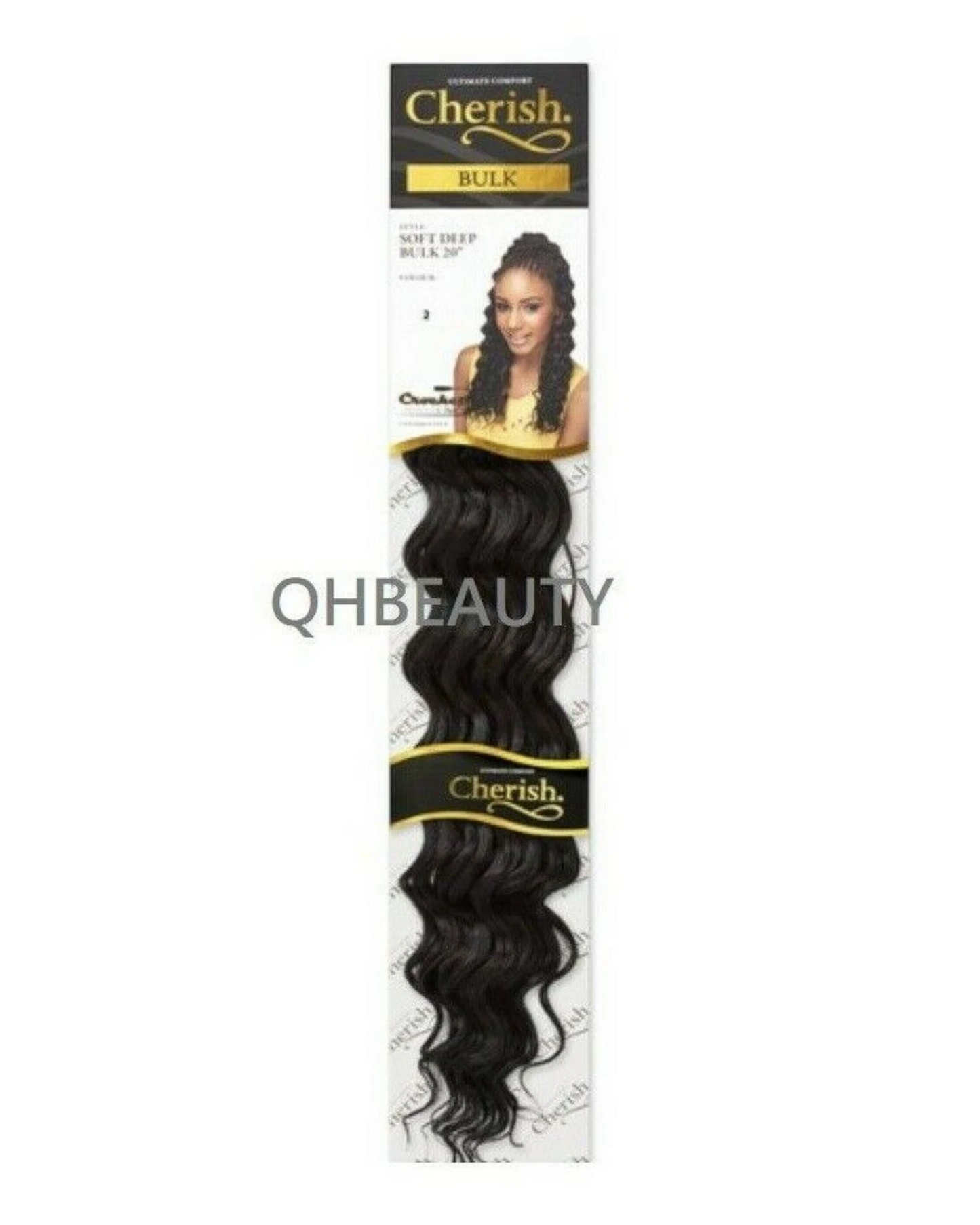 CHERISH SYNTHETIC BULK CROCHET HAIR EXTENSION BRAIDS - SOFT DEEP 20 INCH