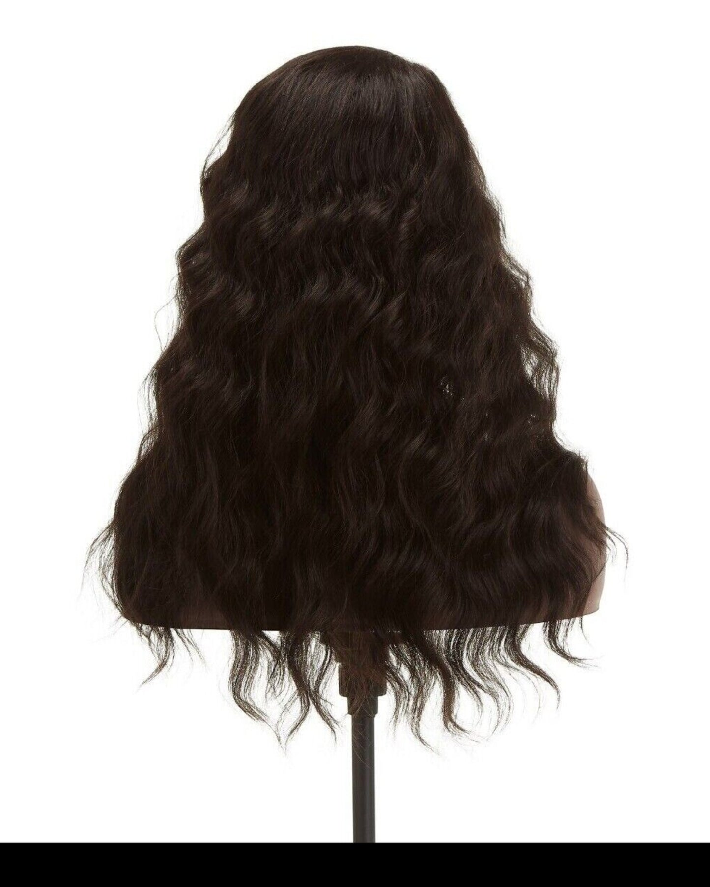 Impression Synthetic Invisible L Part Lace Curly Hair Wig - Alicia