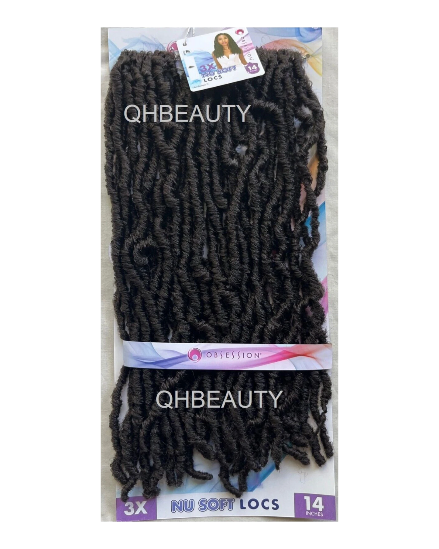Obsession Synthetic Crochet Pre Looped Braid Hair Extension - NU LOCS 14 INCHES