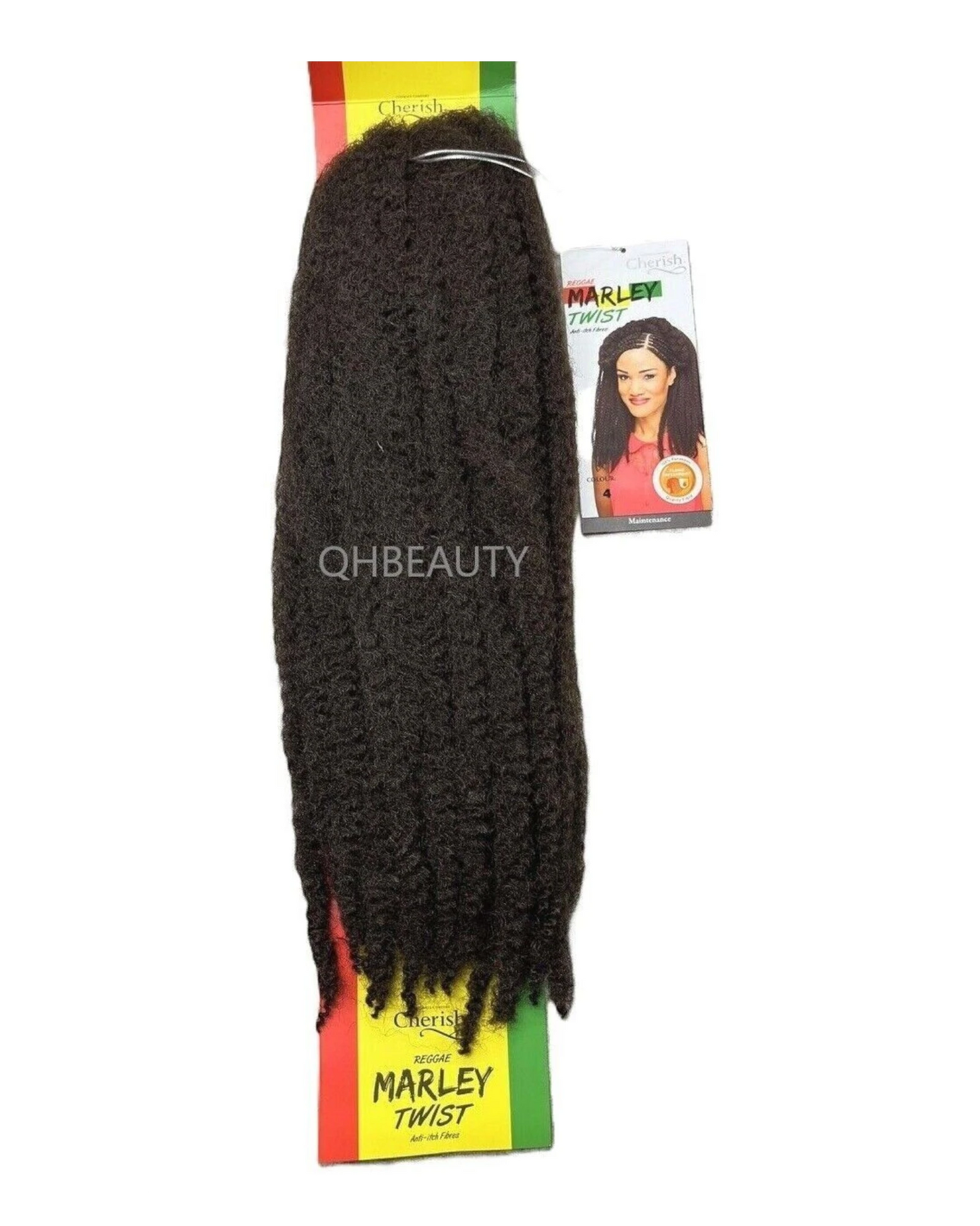 Cherish Synthetic Afro Kinky Cuban Anti itch Hair Extension  Marley Twist Braid