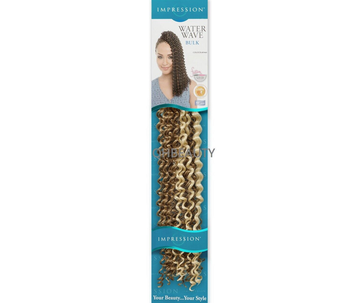 IMPRESSION SYNTHETIC HAIR EXTENSION BRAID - WATER WAVE 22'' ( FREETRESS COPY )