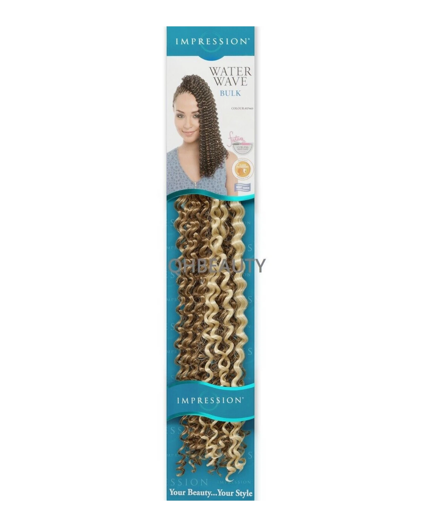 IMPRESSION SYNTHETIC HAIR EXTENSION BRAID - WATER WAVE 22''