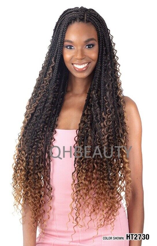 Obsession Synthetic Crochet Long Curly Braid Hair Extension - Boho Yippie 28 ''