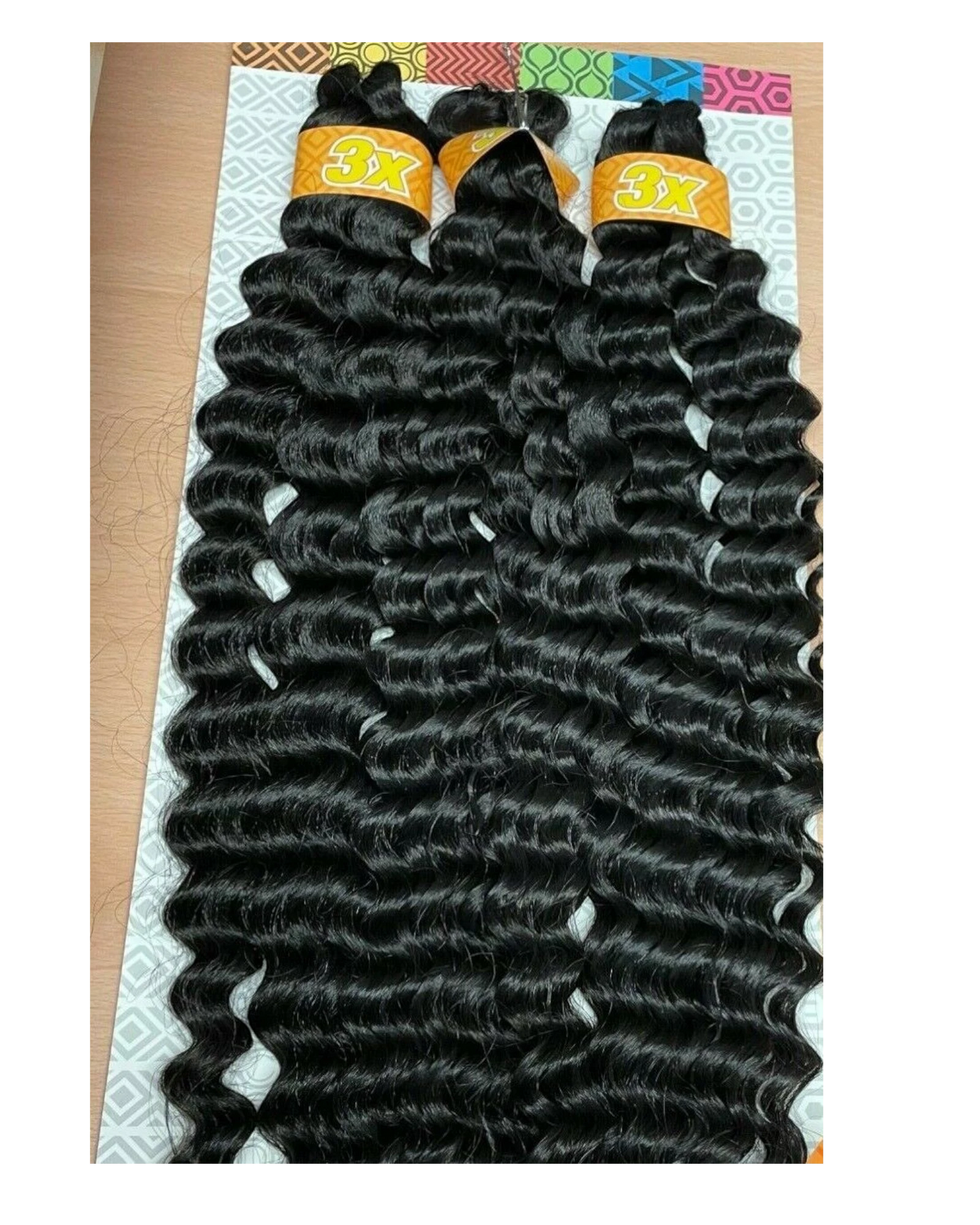 Cherish Synthetic Crochet Braid Hair Extension Handmade  3 x Deep Twist 16"