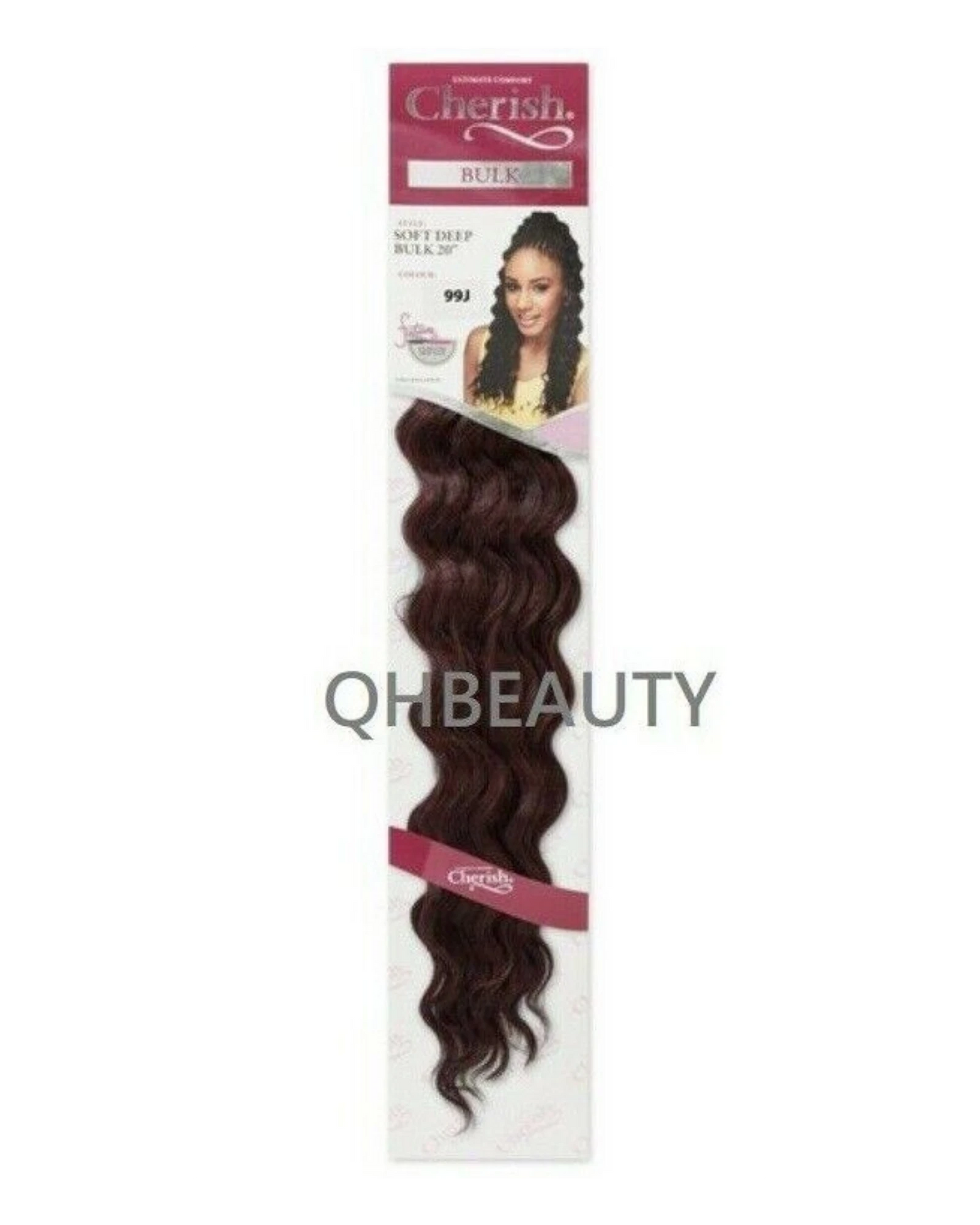 CHERISH SYNTHETIC BULK CROCHET HAIR EXTENSION BRAIDS - SOFT DEEP 20 INCH
