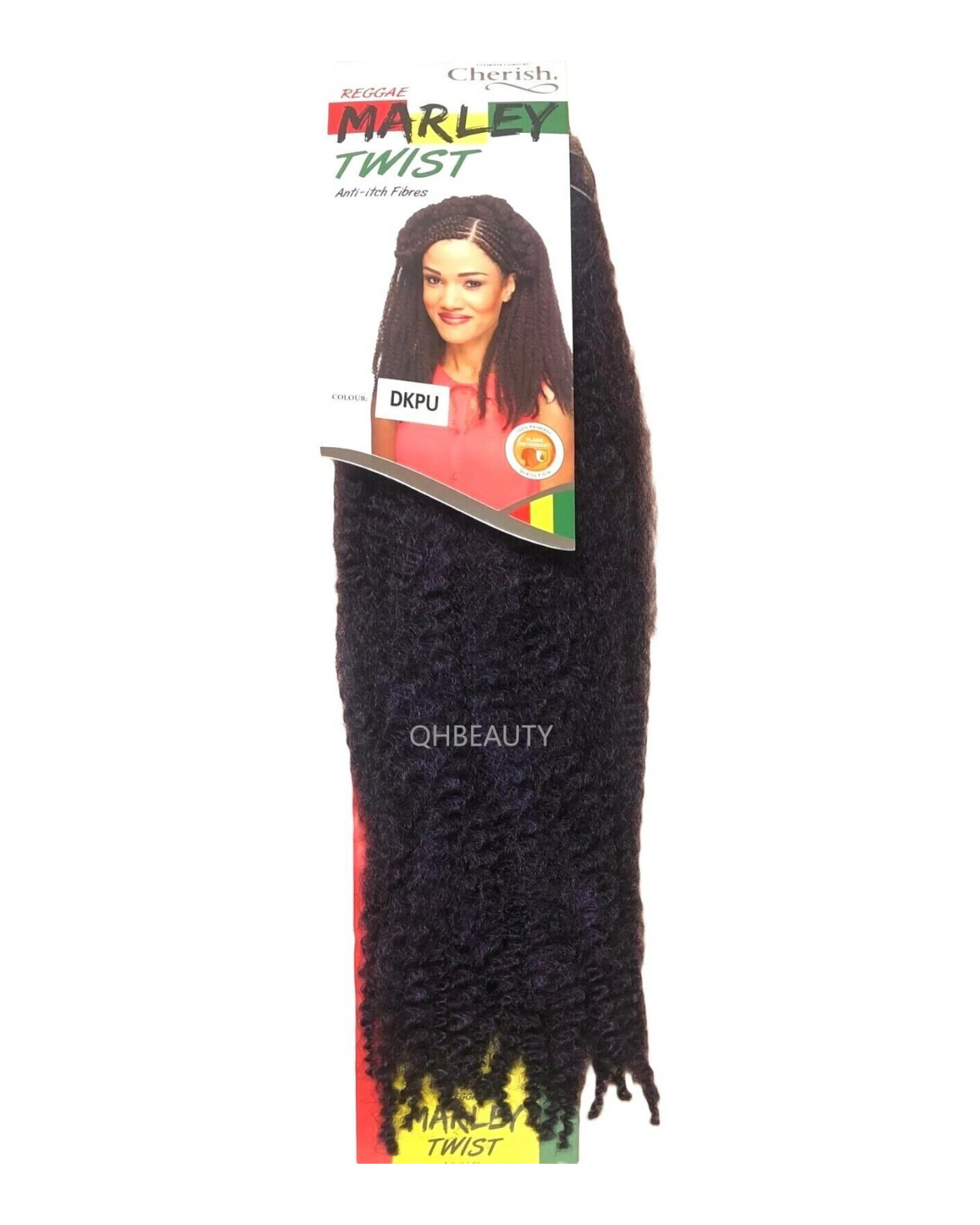 Cherish Synthetic Afro Kinky Cuban Anti itch Hair Extension  Marley Twist Braid