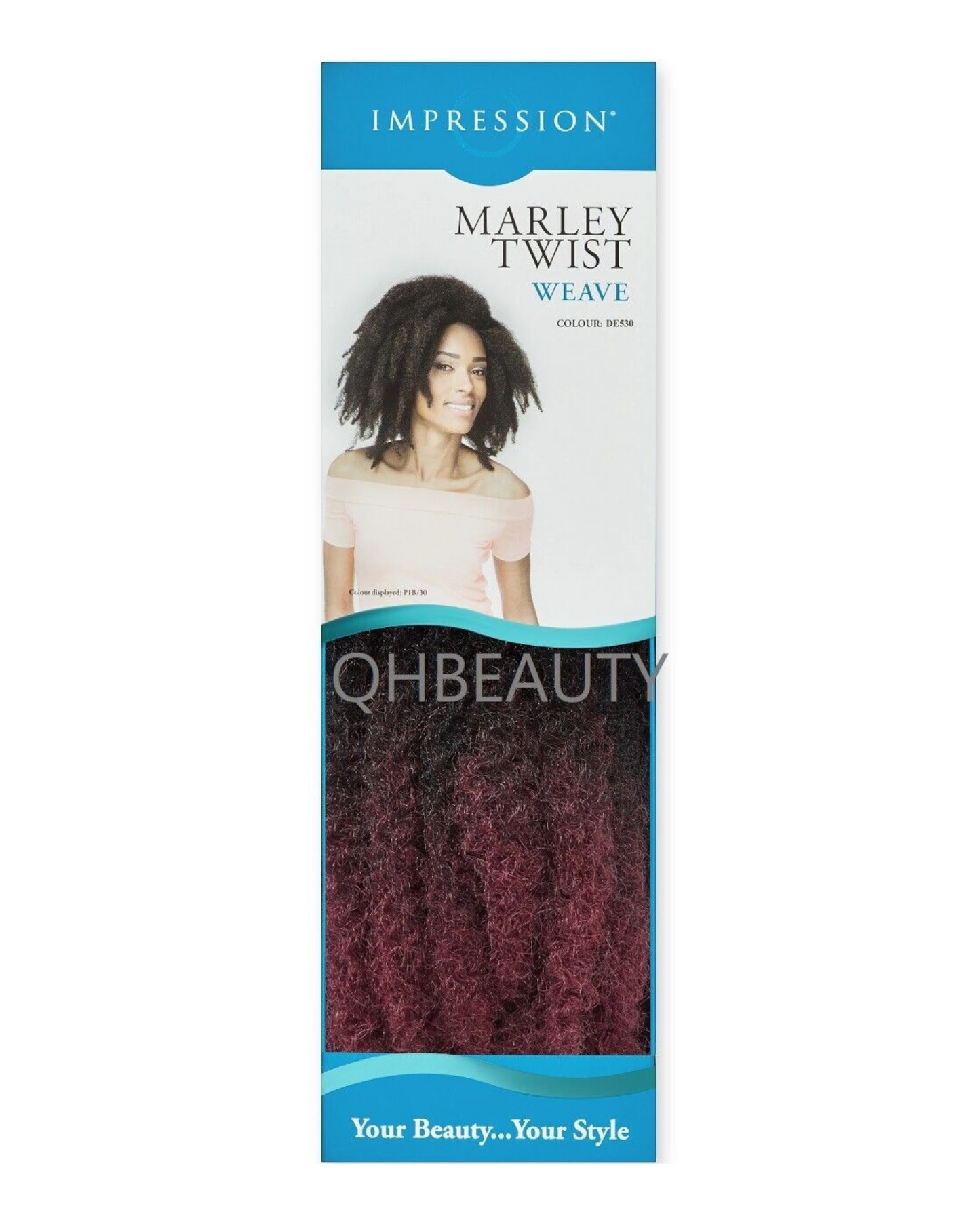 IMPRESSION SYNTHETIC AFRO CUBAN HAIR EXTENSIONS - MARLEY TWIST WEAVE