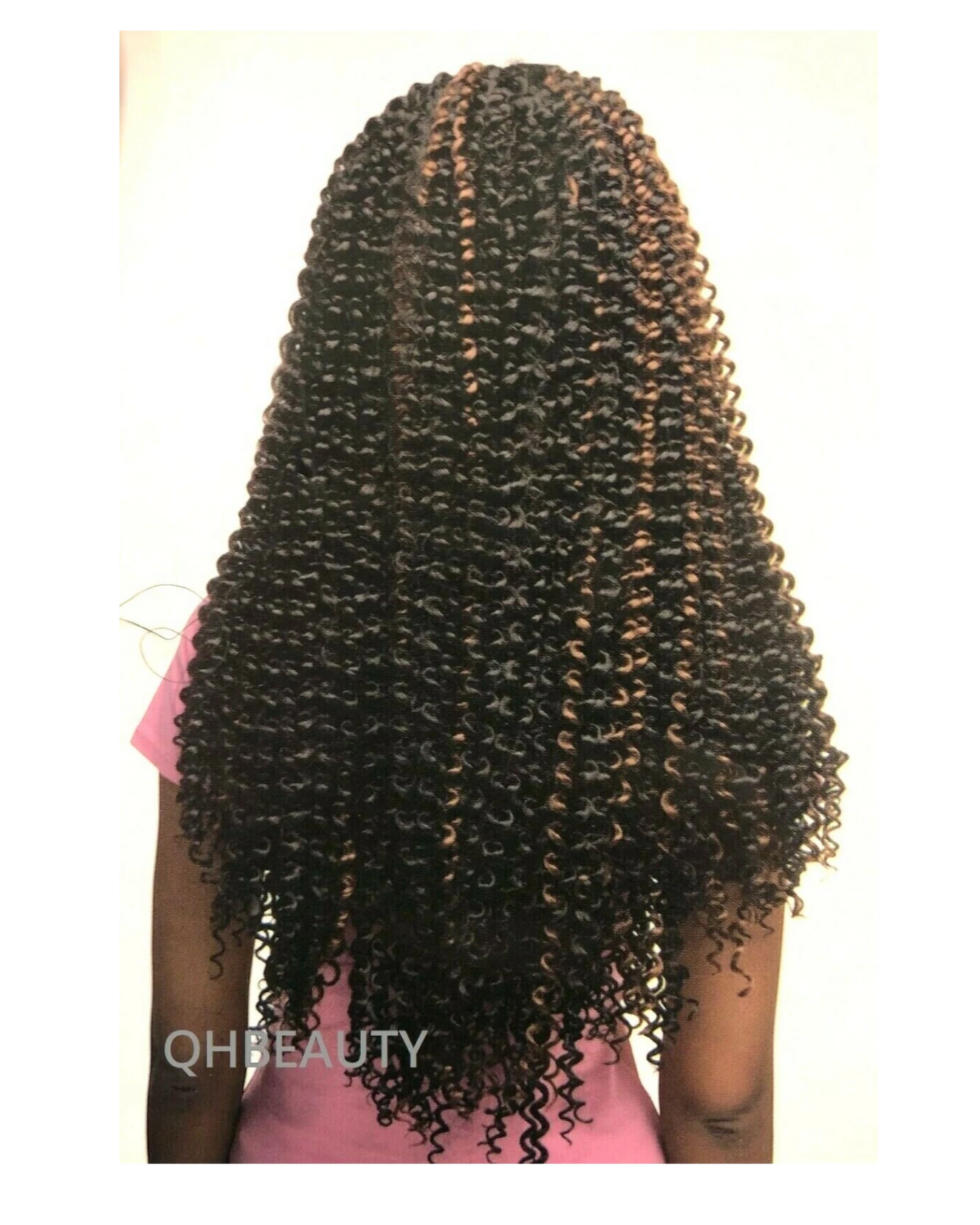 Obsession Synthetic Crochet Long Braid Curly Hair Extension - WATER WAVE 24