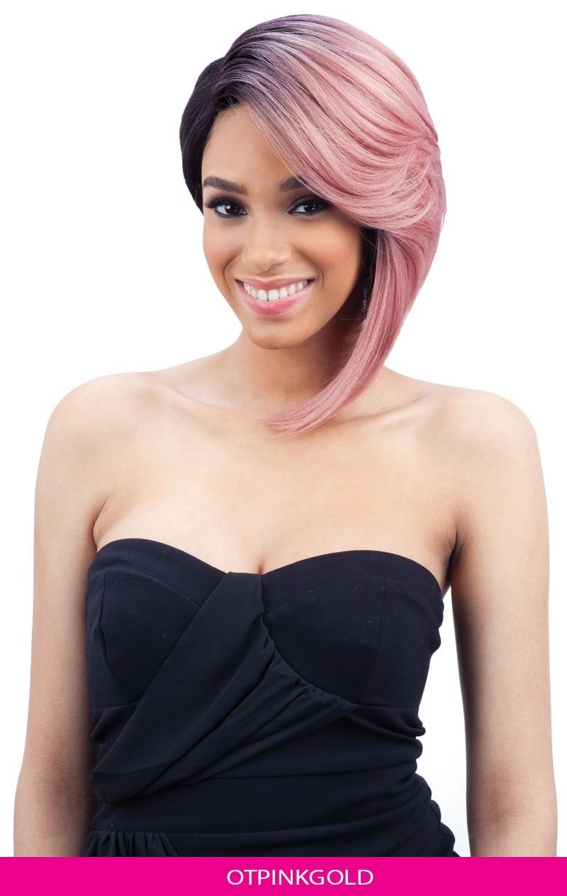 CHANTAL - FREETRESS EQUAL SYNTHETIC EXTREME SIDE PART FULL SHORT HAIR WIG