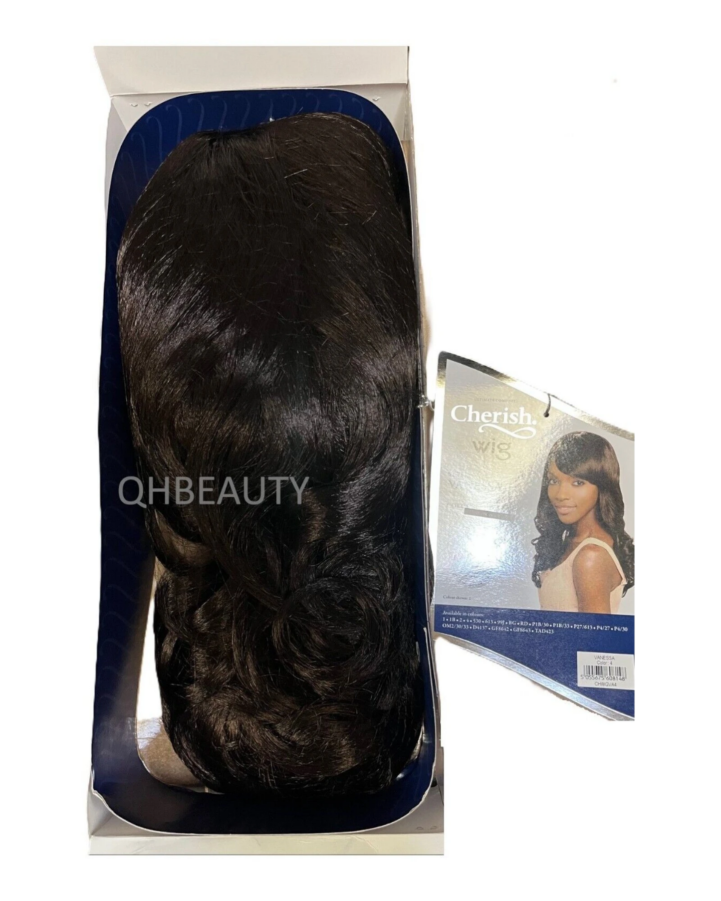 Cherish Synthetic Long Curly Natural Looking Easy Care Hair Wig - VANESSA