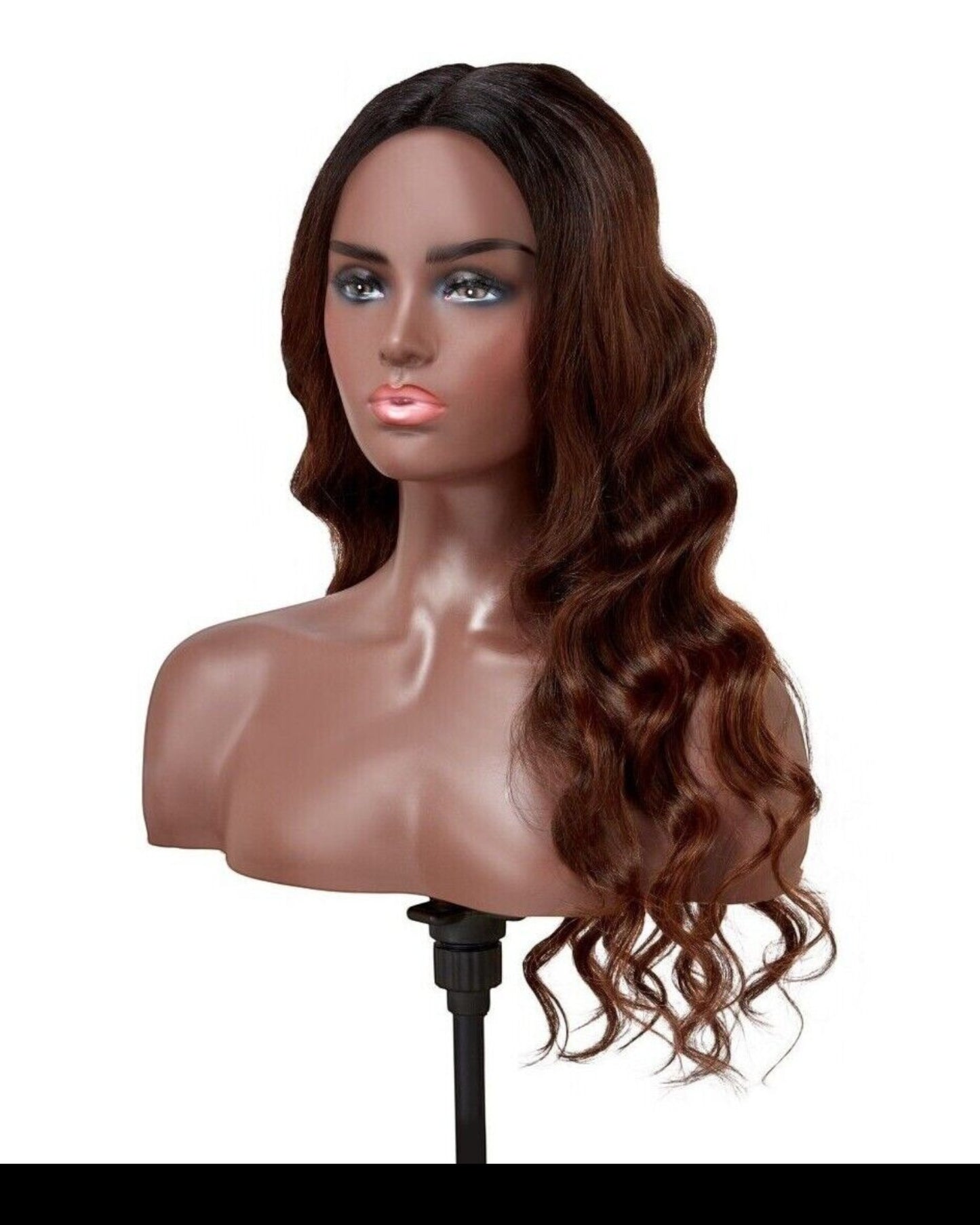 OBSESSION SYNTHETIC INVISIBLE LACE PART SHORT HAIR WIG - BRAZILIAN NATURAL LOOSE