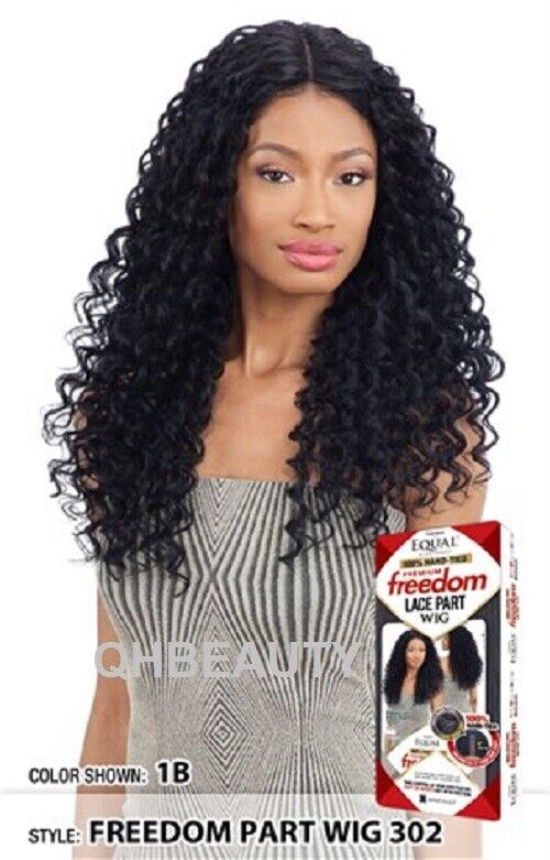 FREETRESS EQUAL SYNTHETIC PREMIUM100% HANDTIED FREEDOM LACE PART HAIR WIG - 302