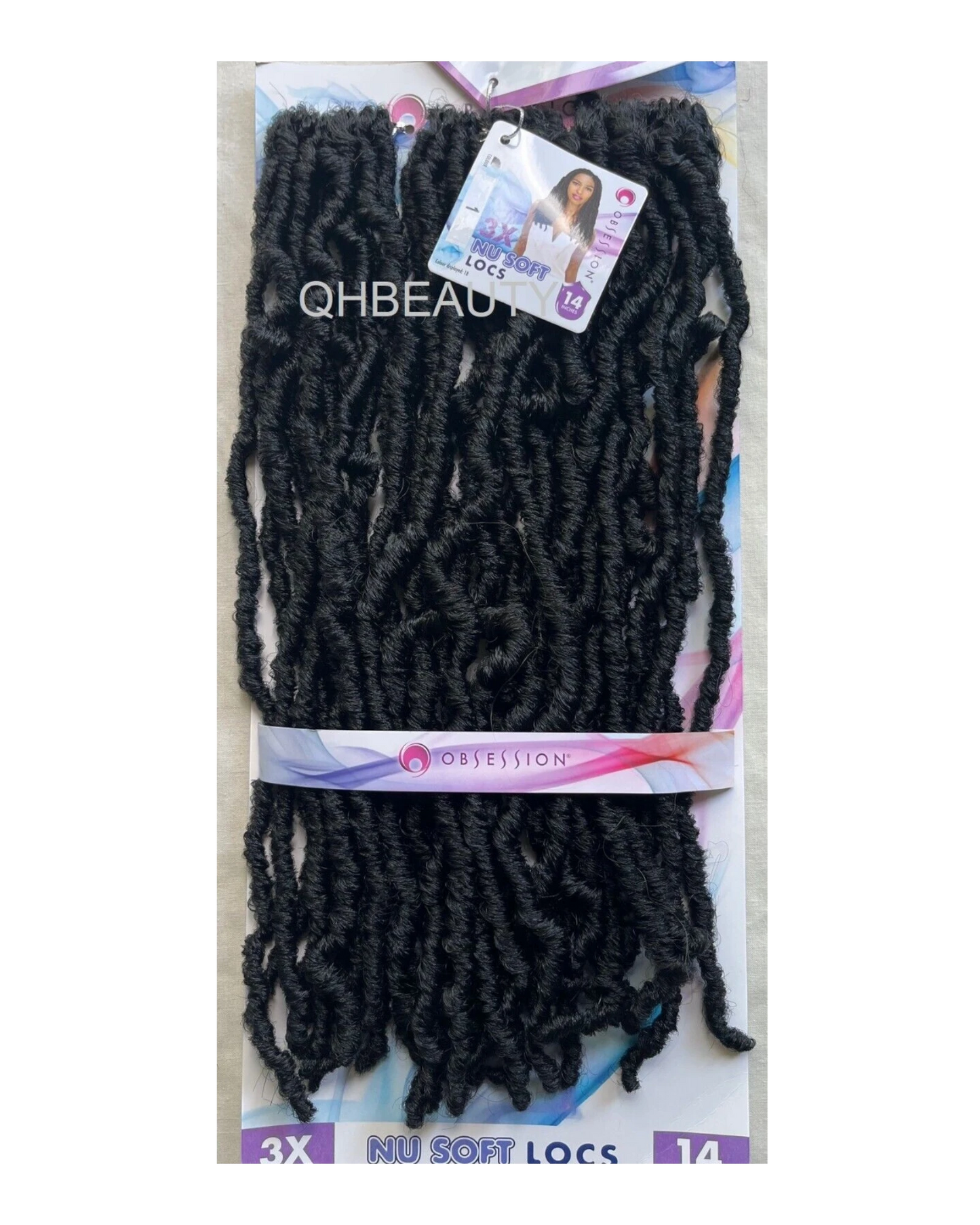 Obsession Synthetic Crochet Pre Looped Braid Hair Extension - NU LOCS 14 INCHES