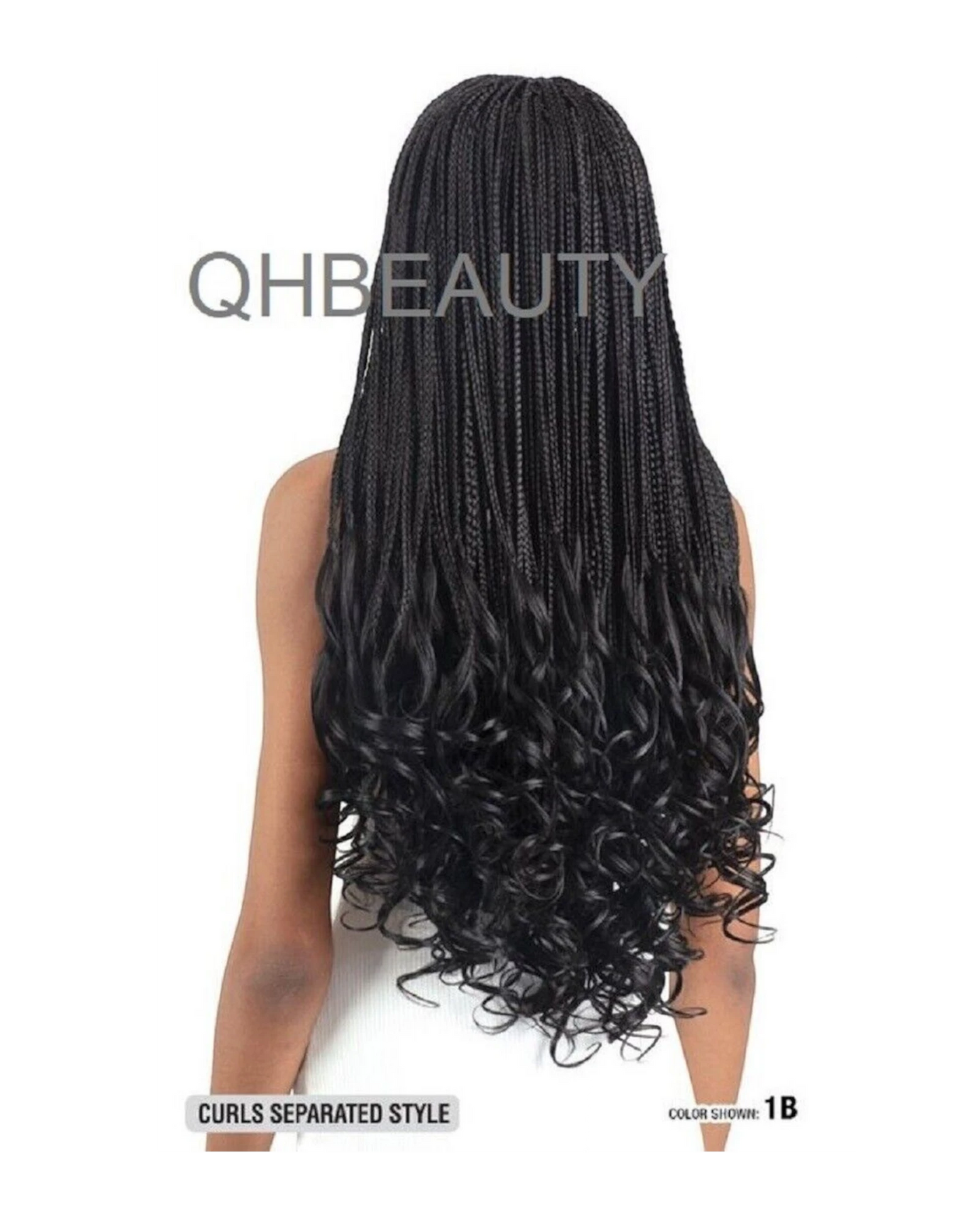 CHERISH SYNTHETIC HAIR EXTENSION BRAID - 3 x SPIRAL FRENCH CURL 22 & 28 INCHES