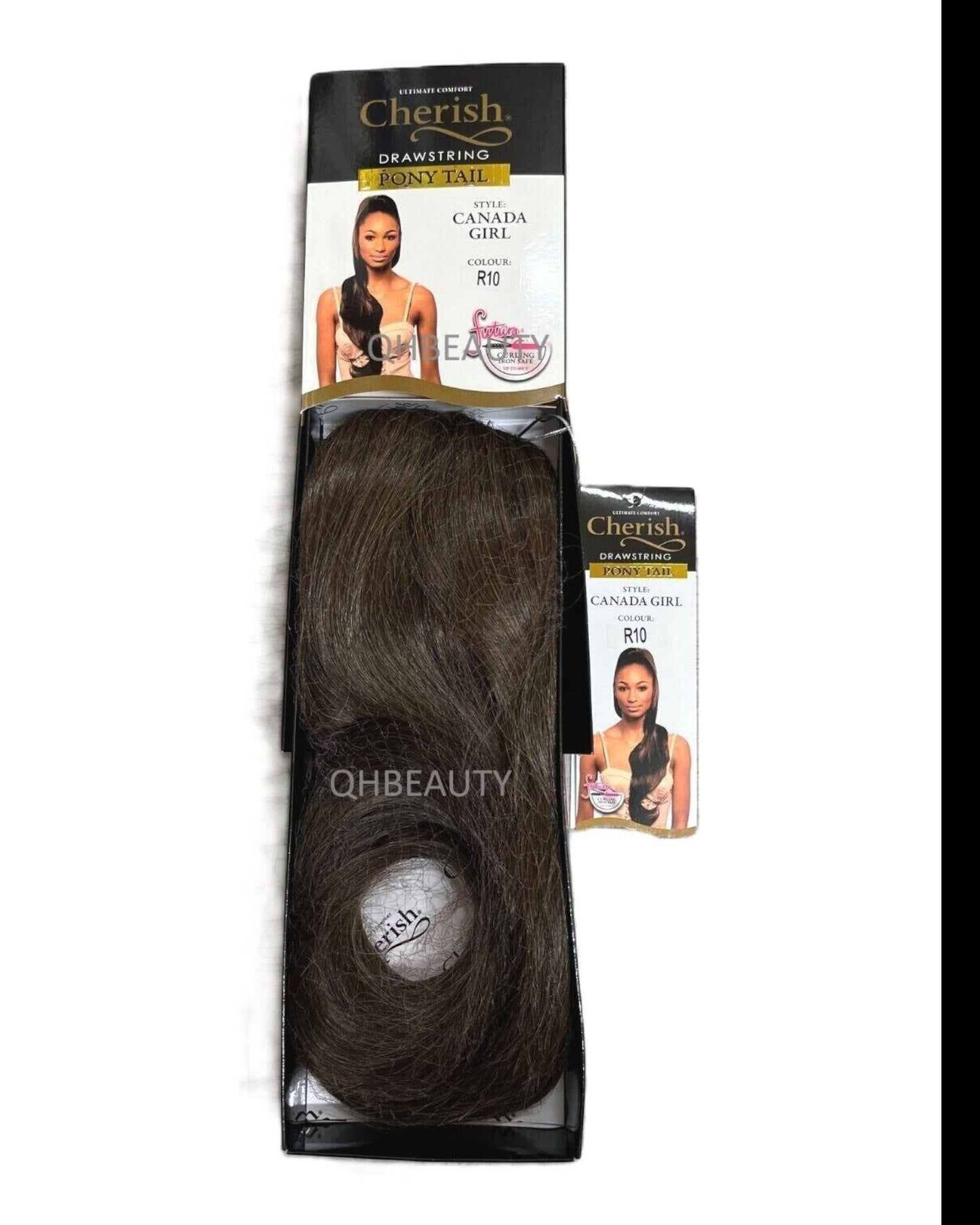 Cherish Synthetic Drawstring Long Curly Wavy Hair Ponytail - Canada Girl