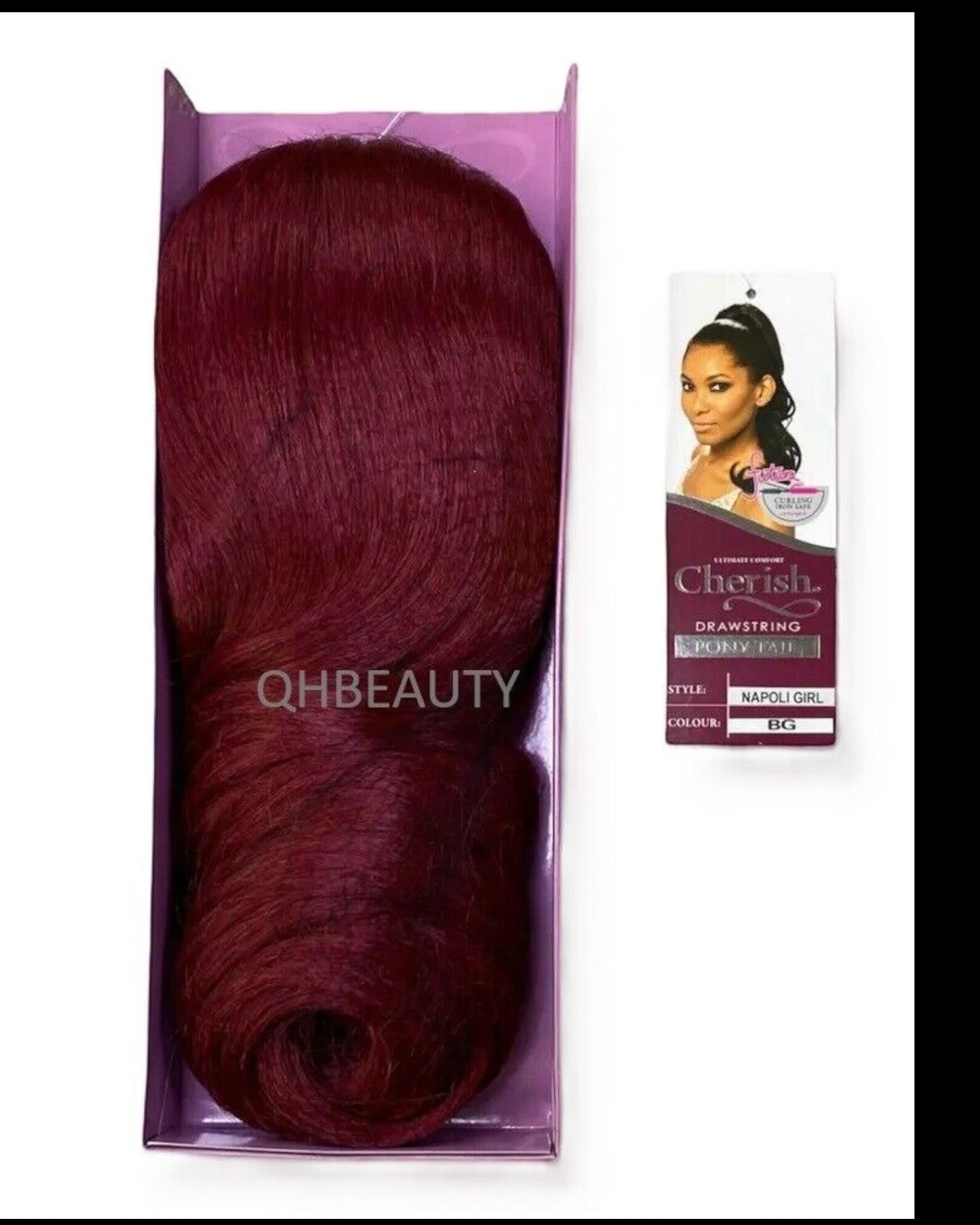 Cherish Drawstring Hair Extension Ponytail - Napoli Girl