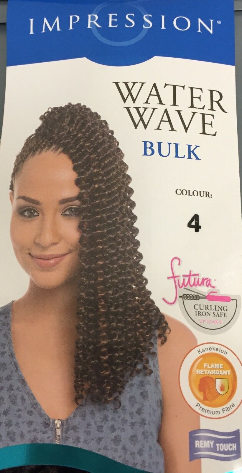 IMPRESSION SYNTHETIC HAIR EXTENSION BRAID - WATER WAVE 22'' ( FREETRESS COPY )