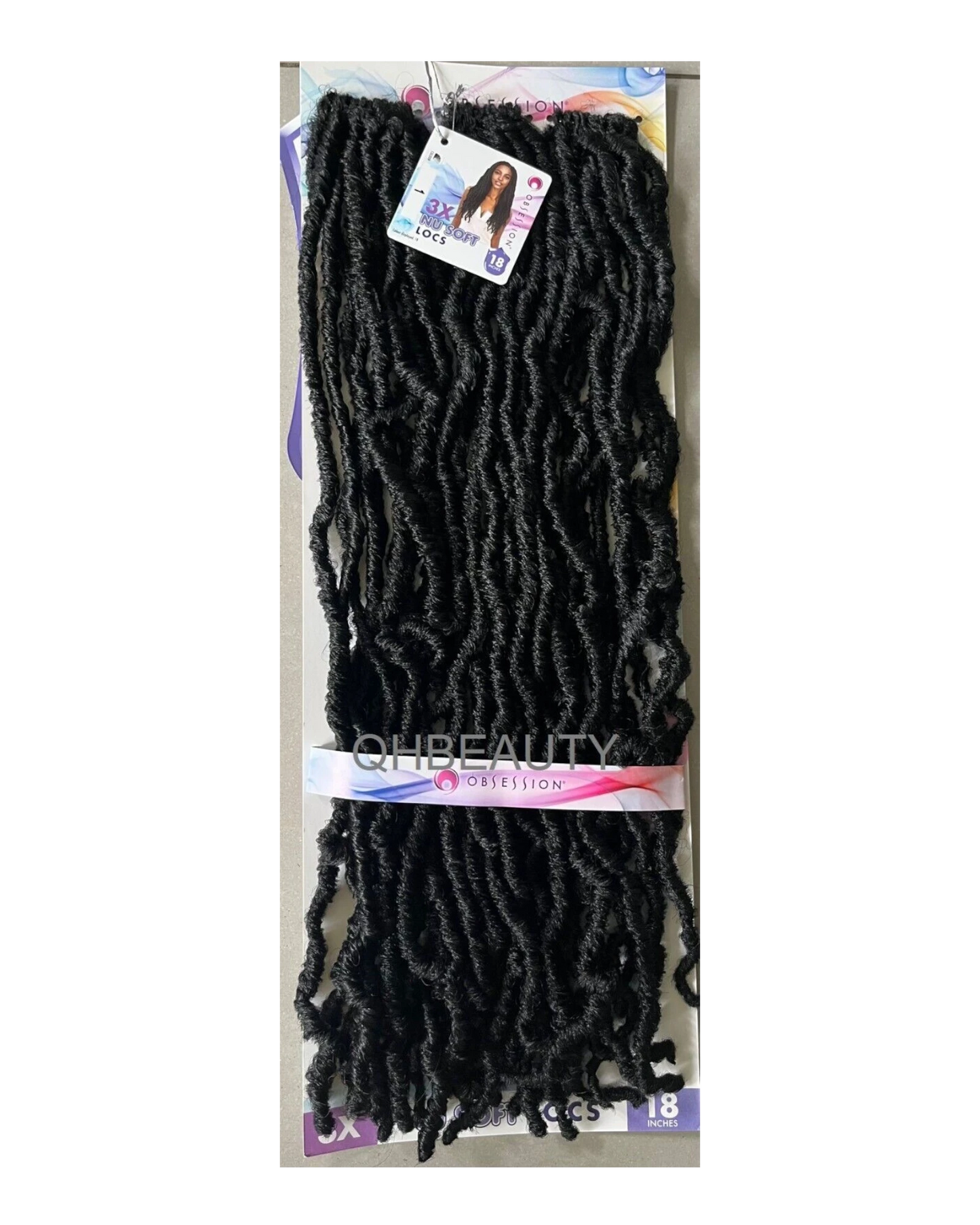 Obsession Synthetic Crochet Pre Looped Braid Hair Extension - NU LOCS 18 INCH