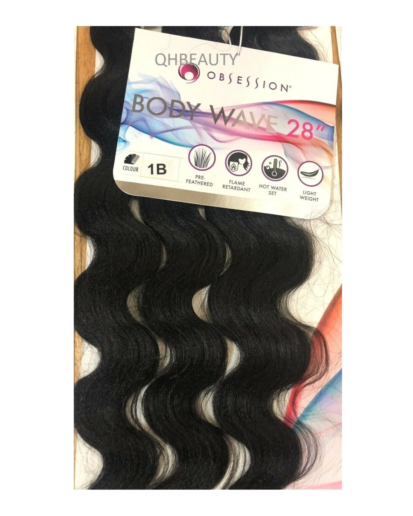 Obsession Synthetic Pre-Stretched Curly Braid Hair Extension - BODY WAVE 28 INCH