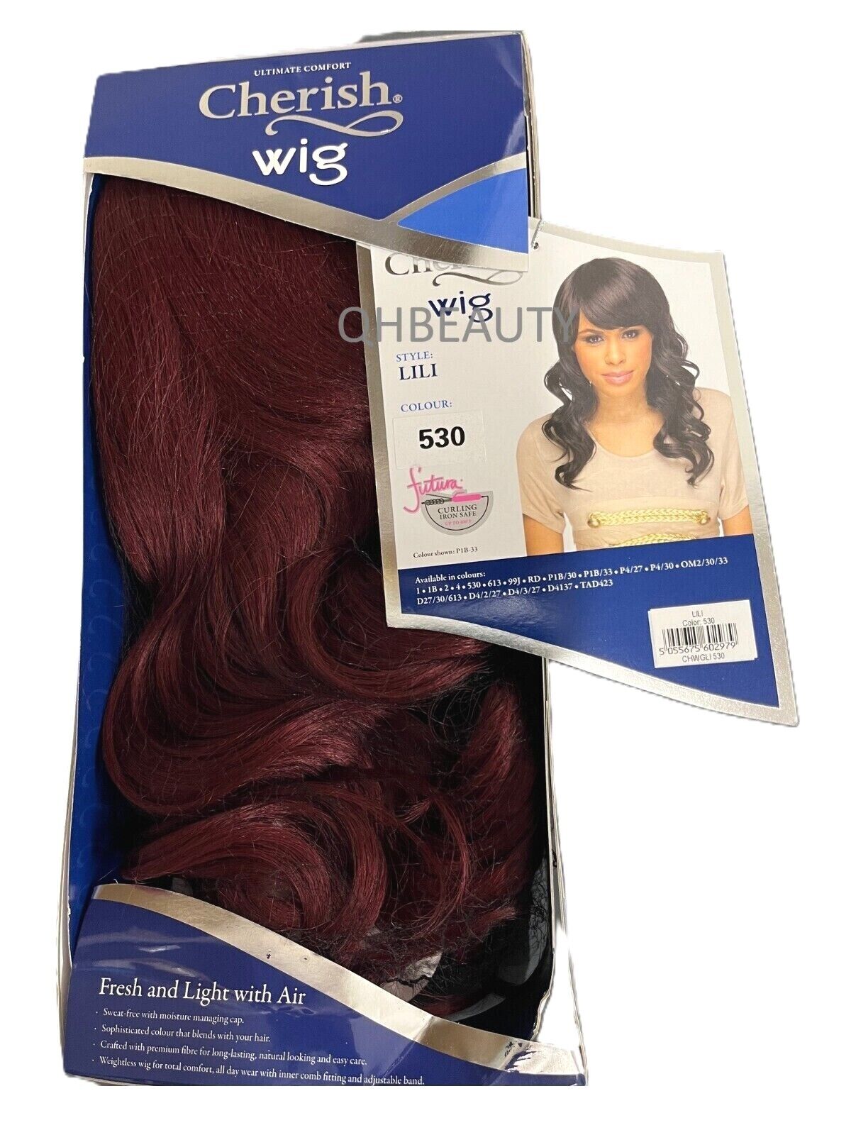 Cherish Synthetic Natural long Curly Hair Wig - LILI