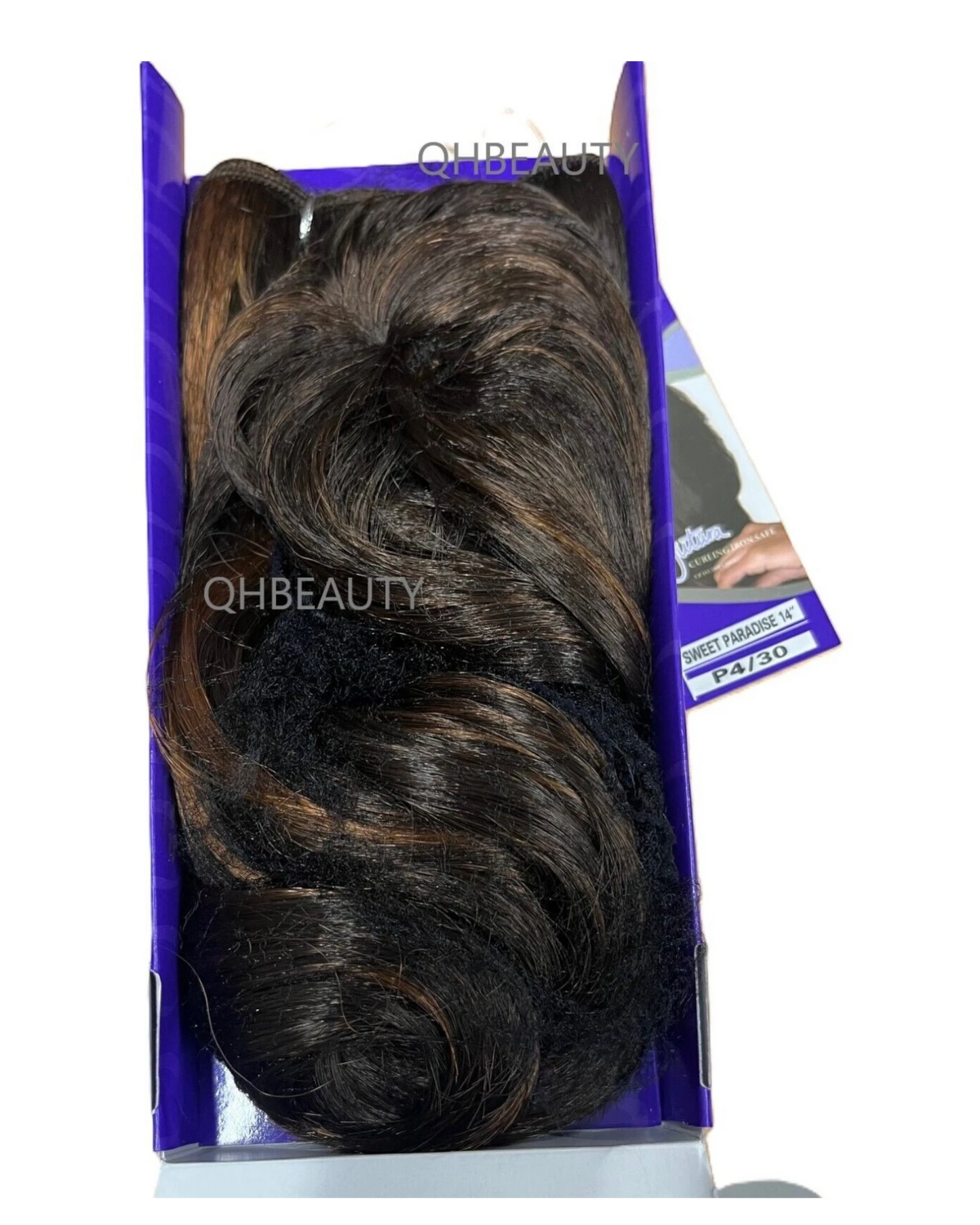 CHERISH SYNTHETIC LONG CURLY HAIR EXTENSION WEAVE - SWEET PARADISE 14 INCHES