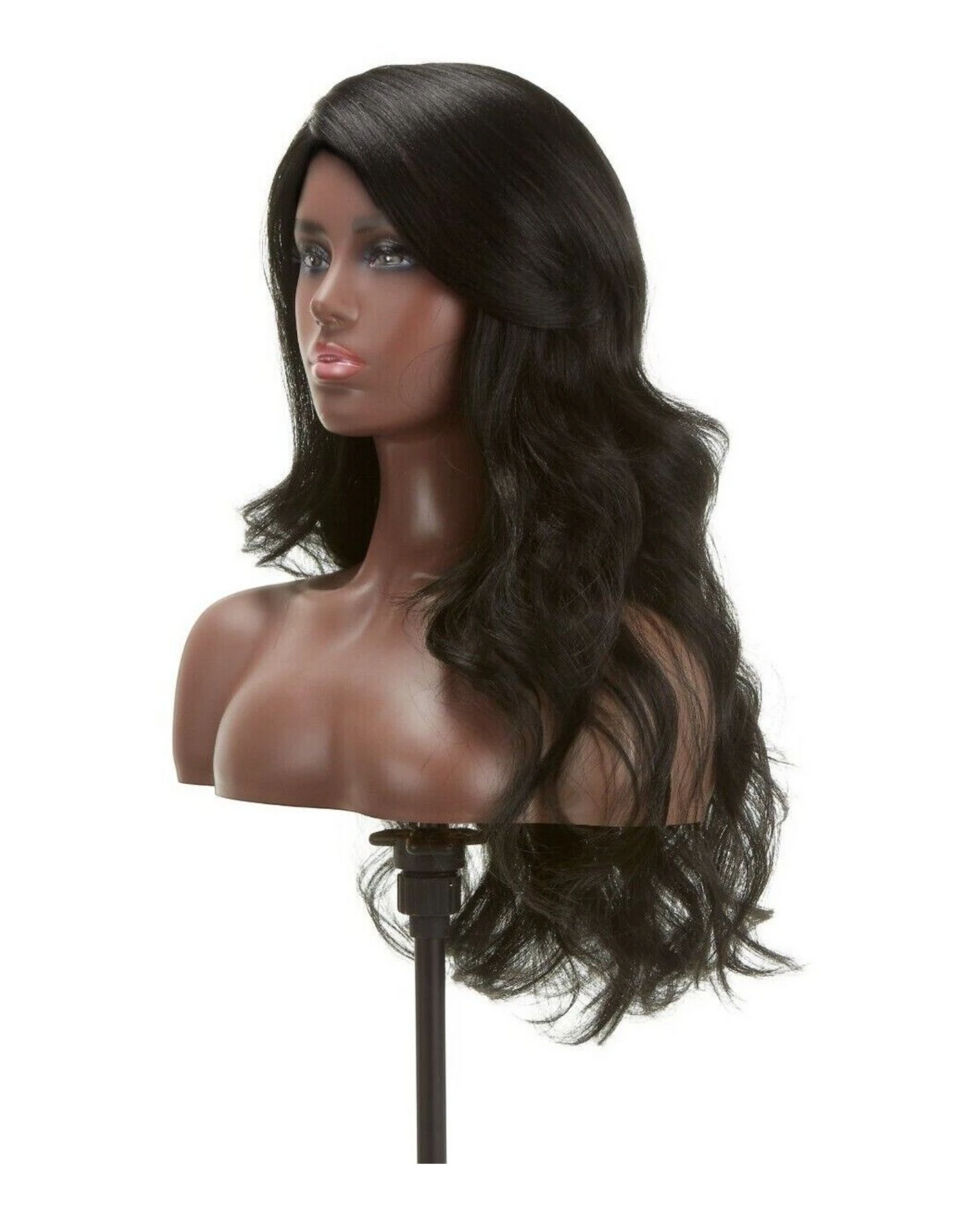 Impression Synthetic Invisible L Part Lace Curly Long Hair Wig - Daisy