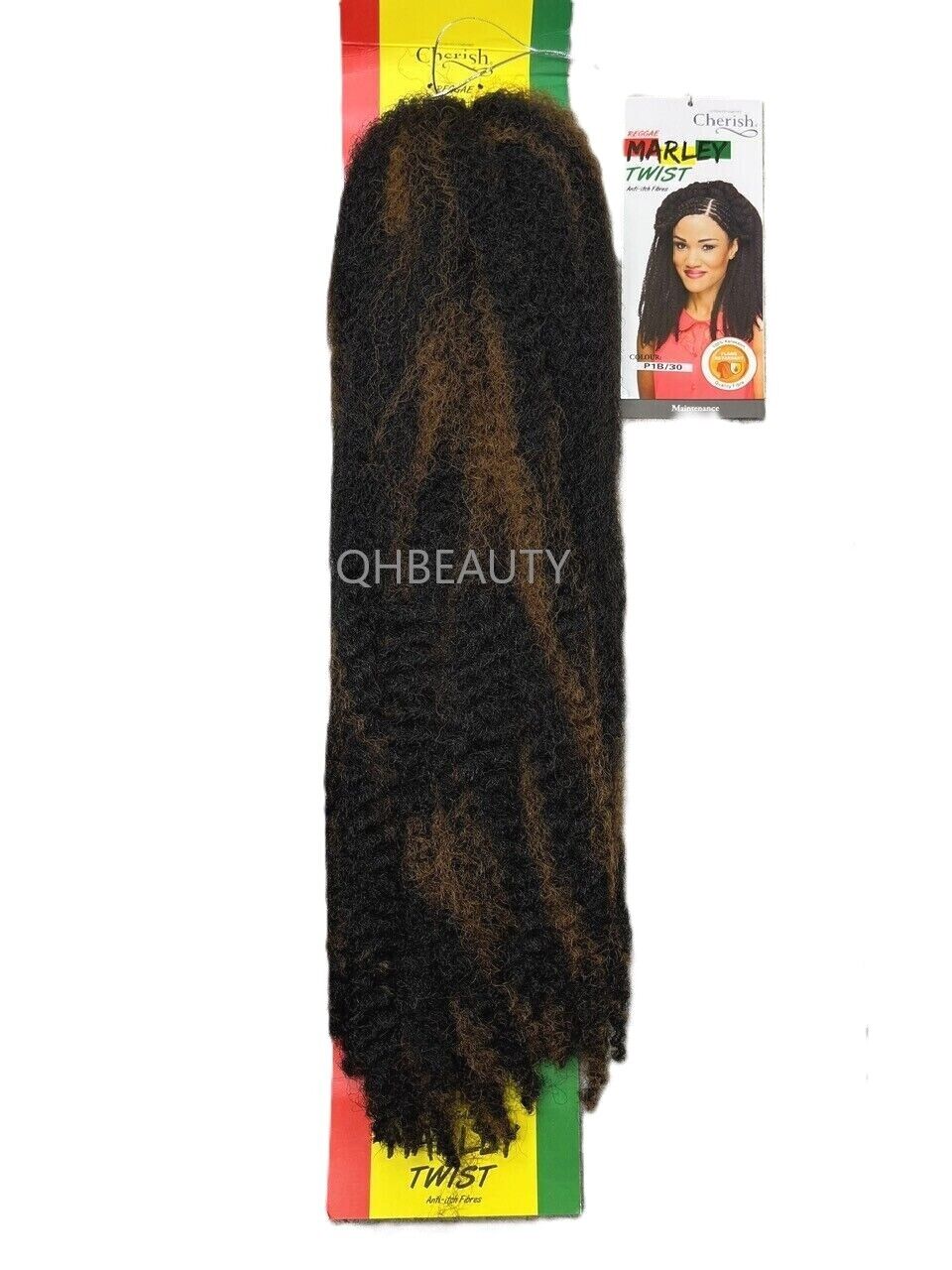 Cherish Synthetic Afro Kinky Cuban Anti itch Hair Extension  Marley Twist Braid