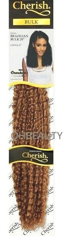 Cherish Synthetic Crochet Braid Curly Hair Extension Style - Brazilian Bulk 20"