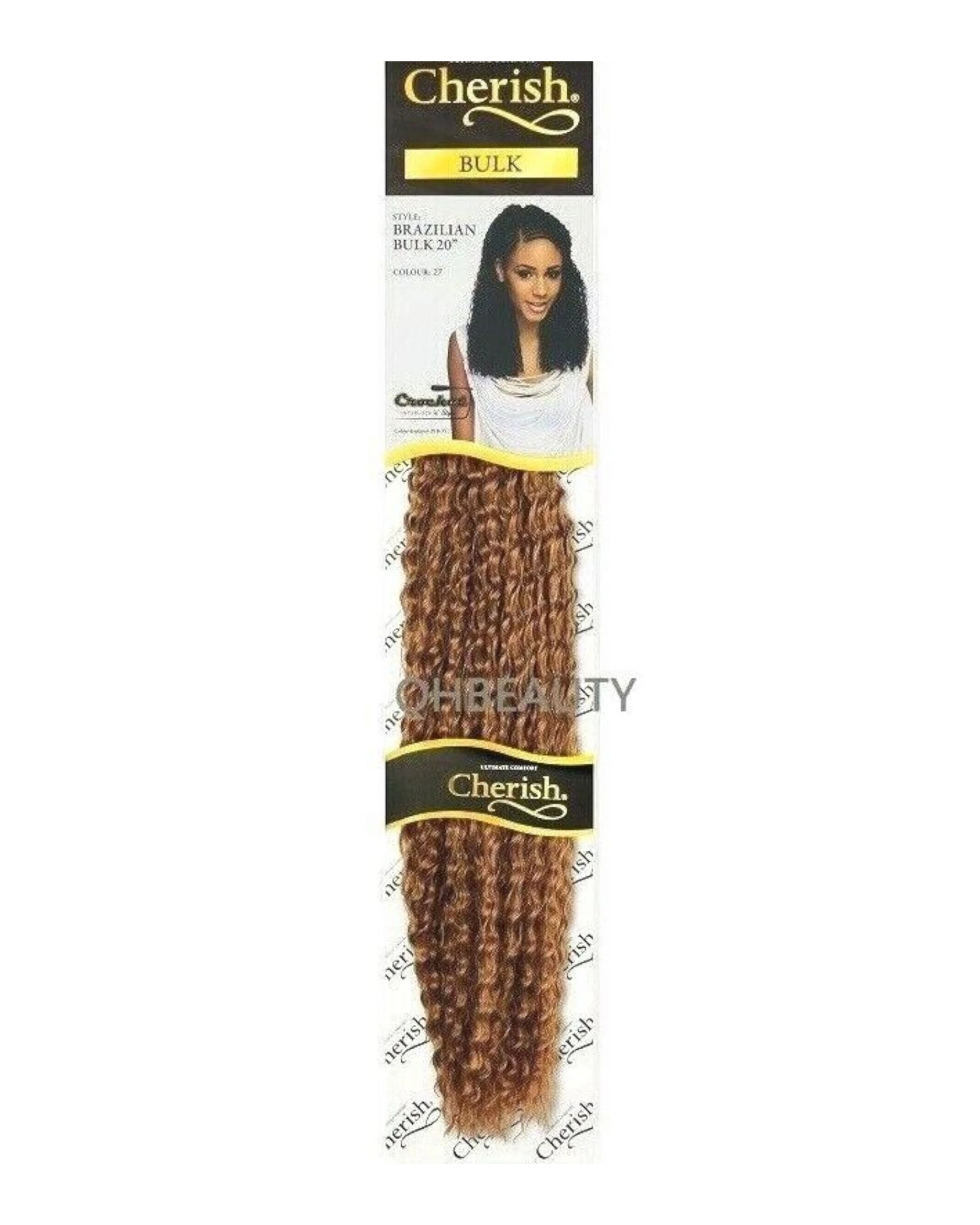 Cherish Synthetic Crochet Braid Curly Hair Extension Style - Brazilian Bulk 20"