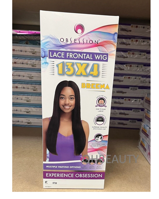 Obsession Synthetic Swiss HD 13x4 Lace Front Free Part Long Hair Wig - BREENA
