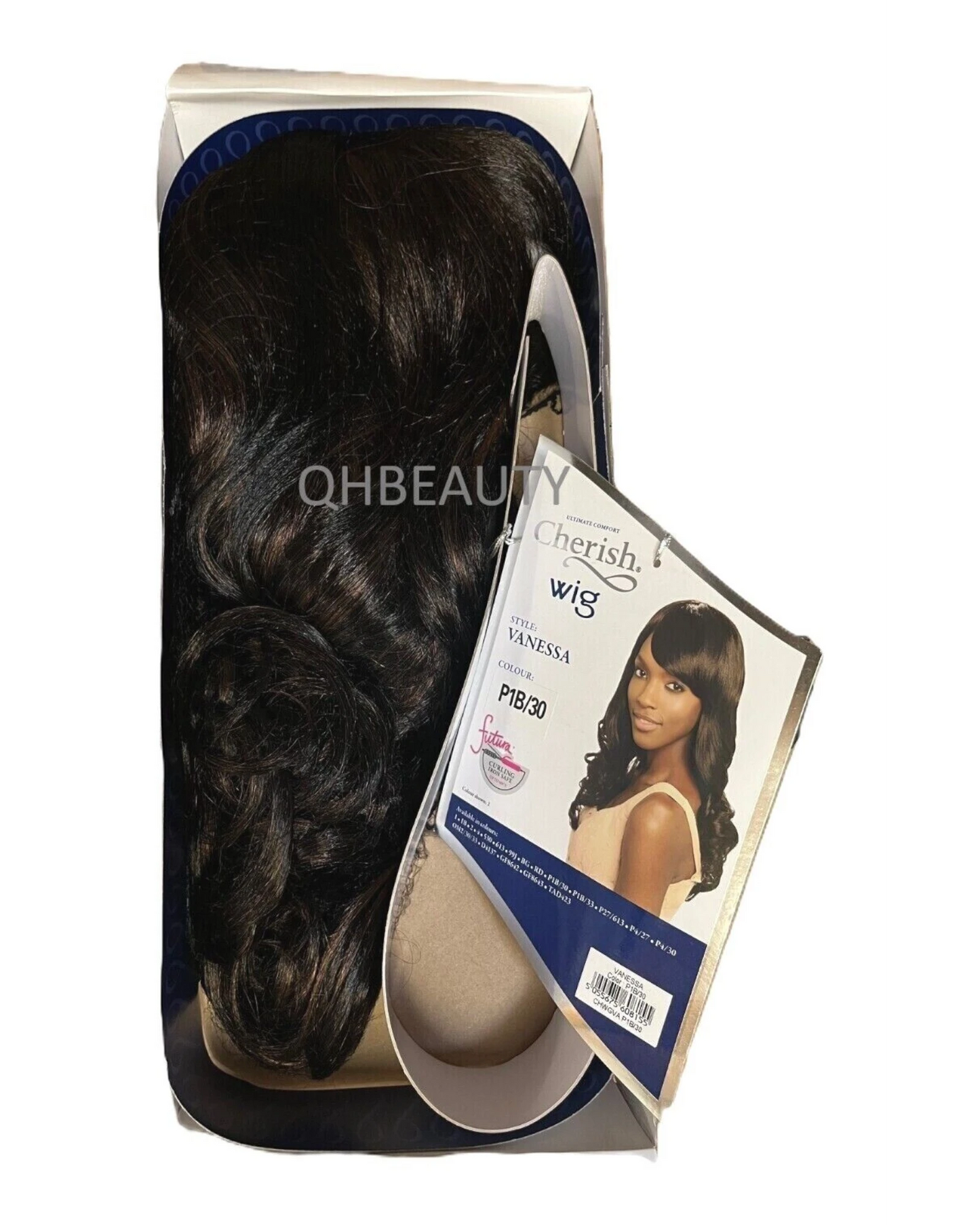 Cherish Synthetic Long Curly Natural Looking Easy Care Hair Wig - VANESSA