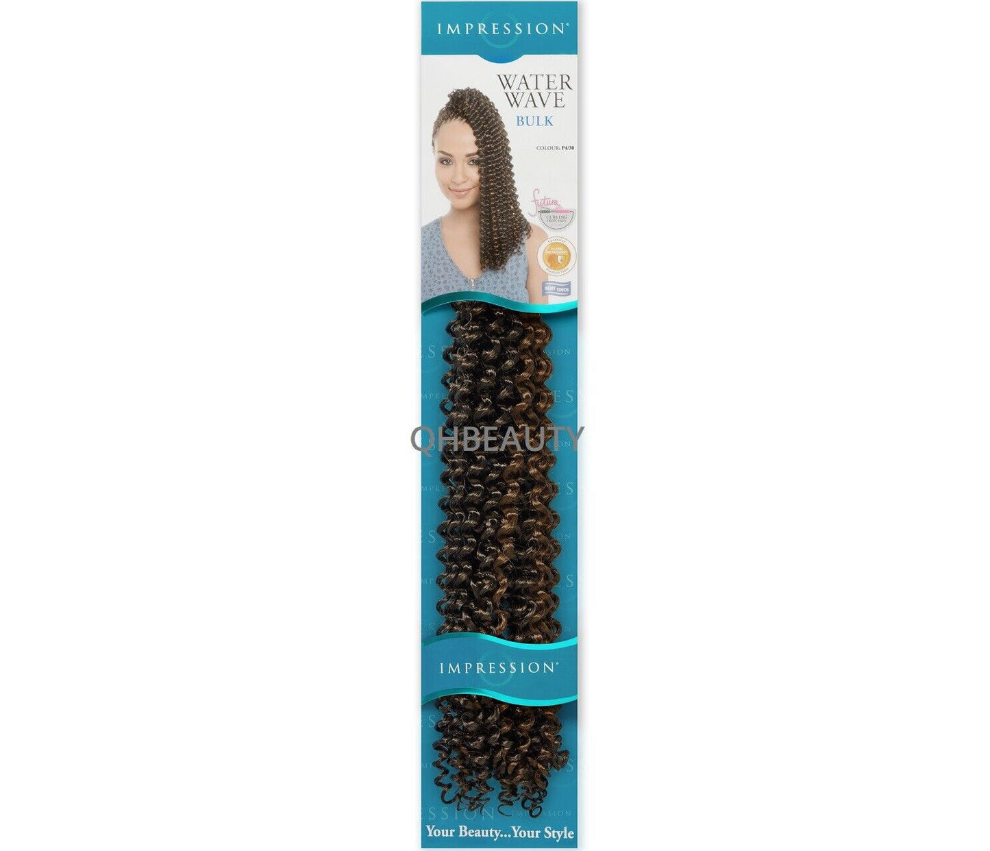 IMPRESSION SYNTHETIC HAIR EXTENSION BRAID - WATER WAVE 22'' ( FREETRESS COPY )