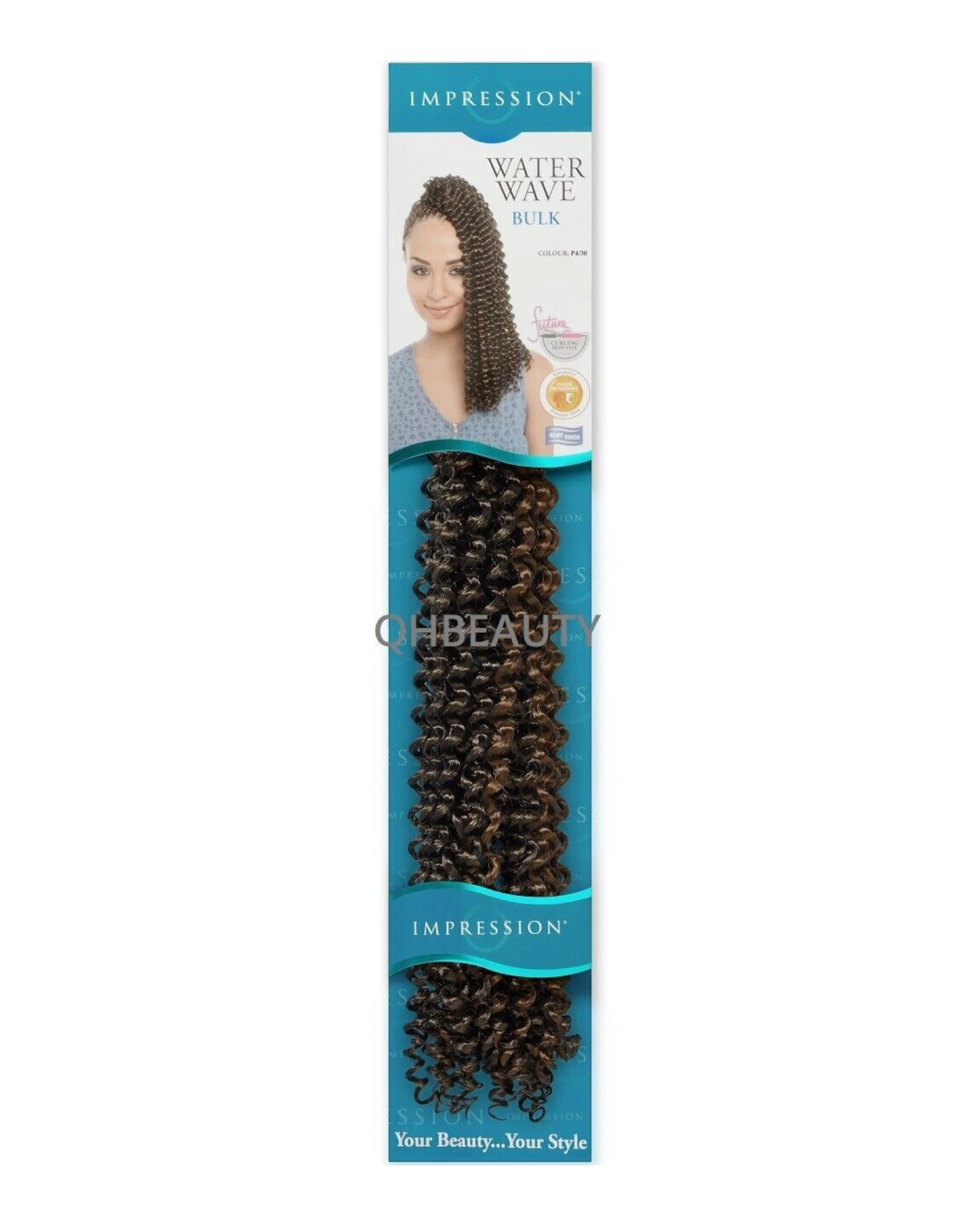 IMPRESSION SYNTHETIC HAIR EXTENSION BRAID - WATER WAVE 22''