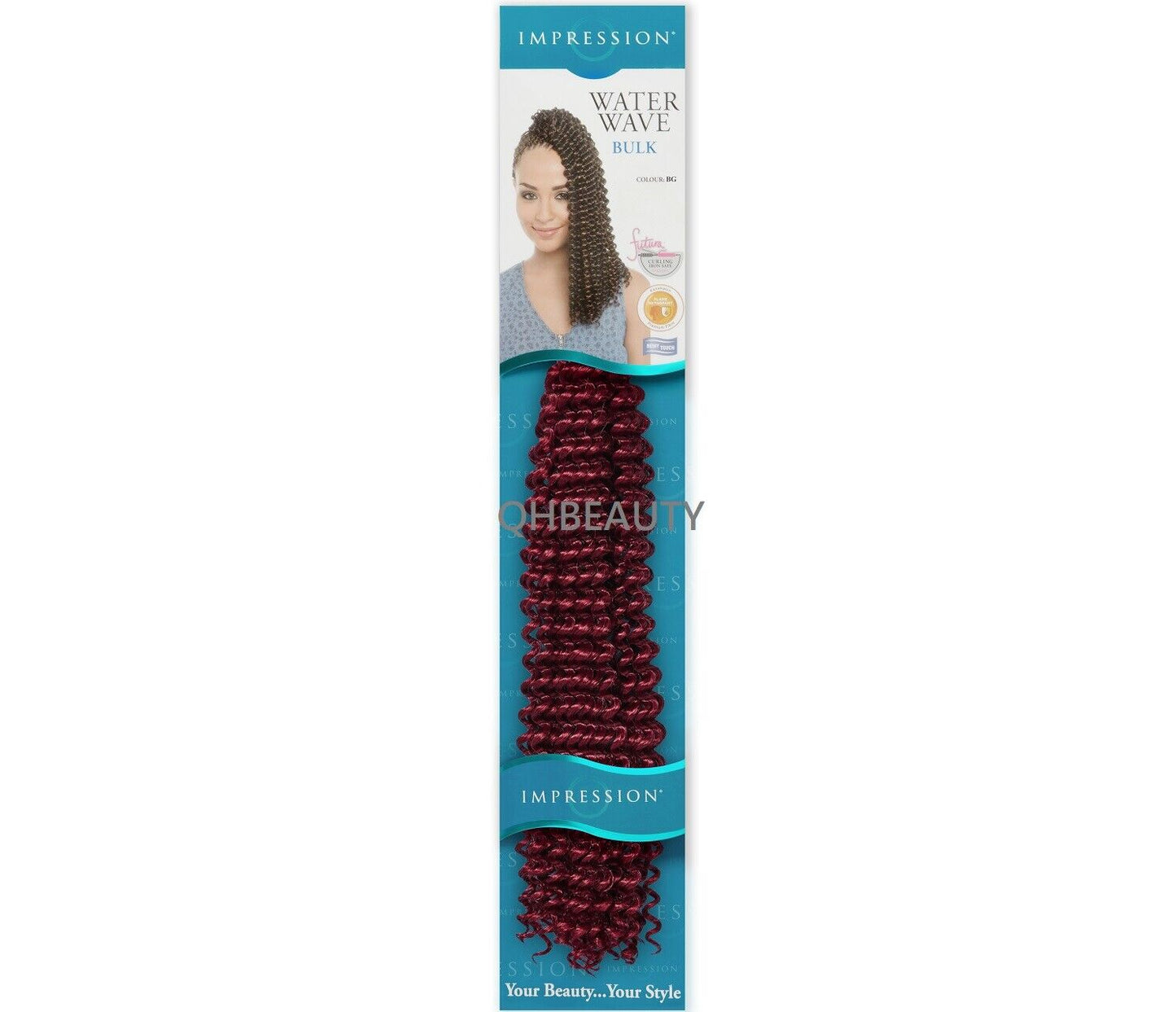 IMPRESSION SYNTHETIC HAIR EXTENSION BRAID - WATER WAVE 22'' ( FREETRESS COPY )