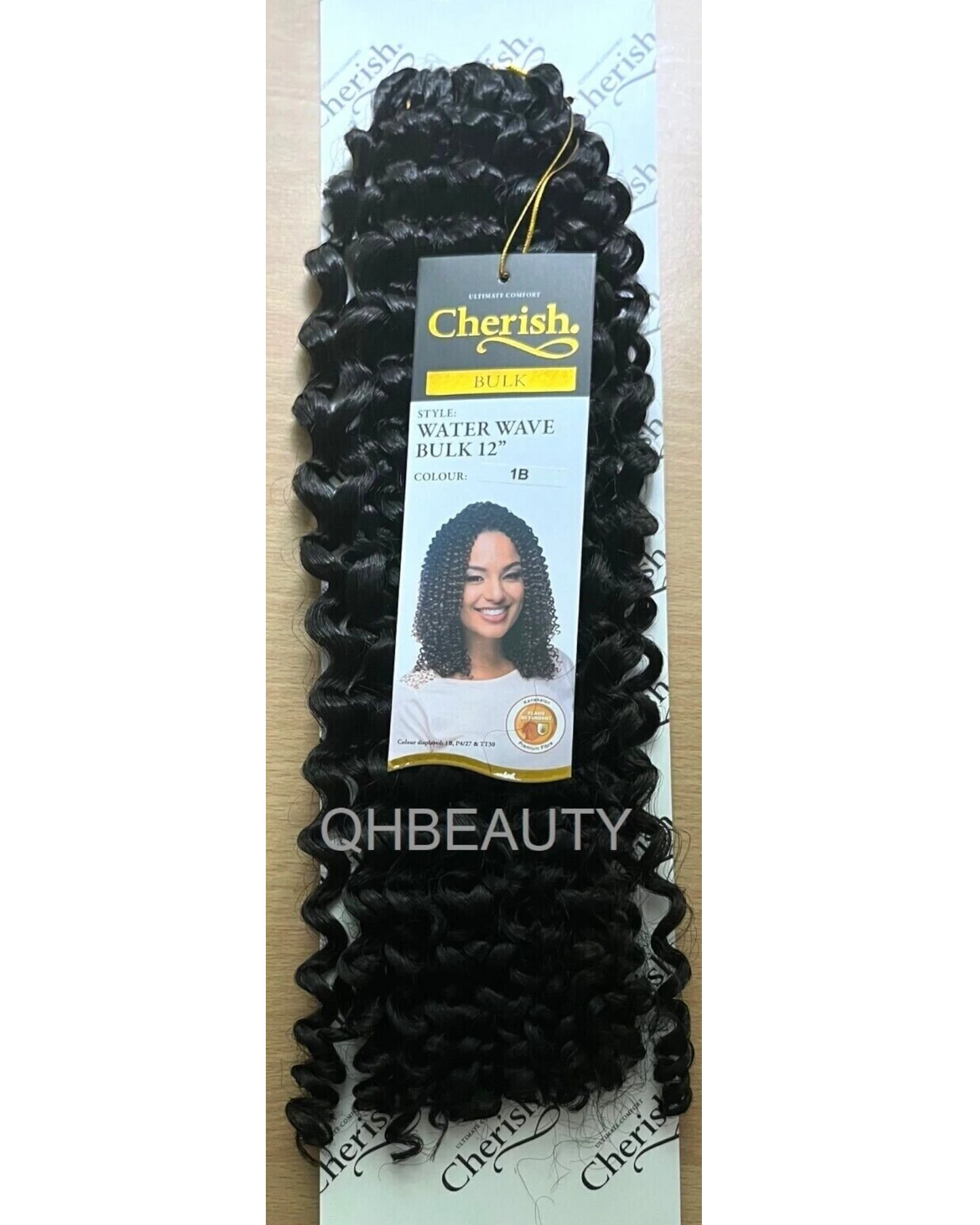 Cherish Synthetic Crochet Hair Extension Curly Braids – Water Wave Braids 12 ''