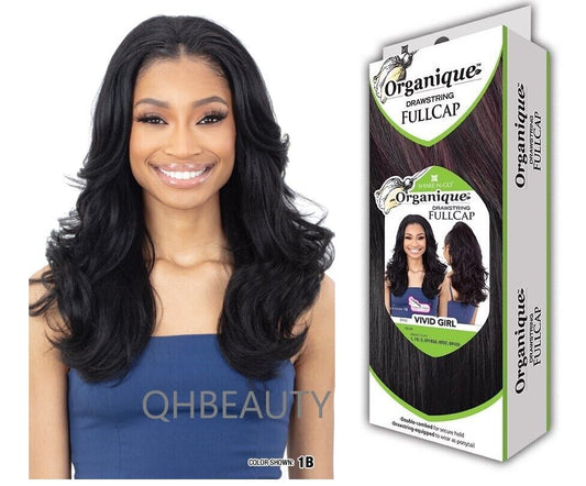 SNG Organique Synthetic Straight Drawstring Full cap Hair Wig - VIVID GIRL