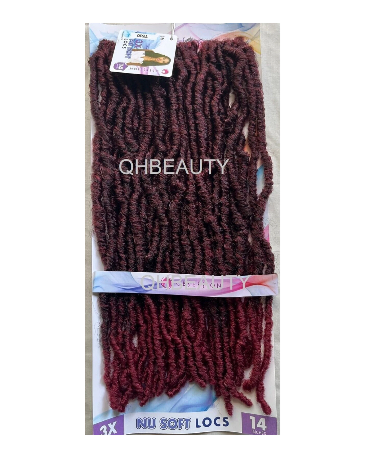 Obsession Synthetic Crochet Pre Looped Braid Hair Extension - NU LOCS 14 INCHES