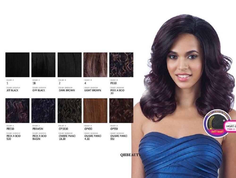 FREETRESS SYNTHETIC EQUAL LACE FRONT DEEP INVISIBLE L PART HAIR WIG - LEANNA