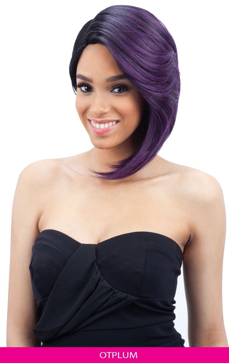 CHANTAL - FREETRESS EQUAL SYNTHETIC EXTREME SIDE PART FULL SHORT HAIR WIG