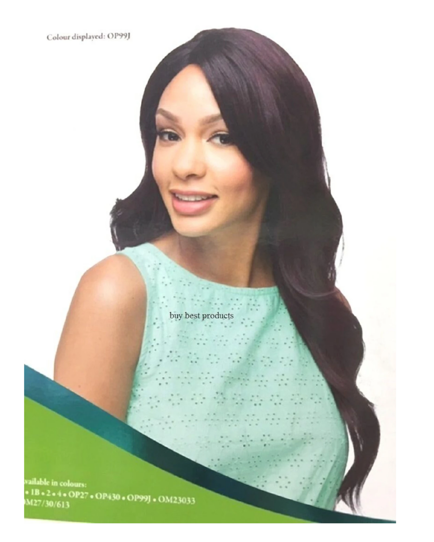 Impression Synthetic Invisible L Part Lace Curly Long Hair Wig - Daisy