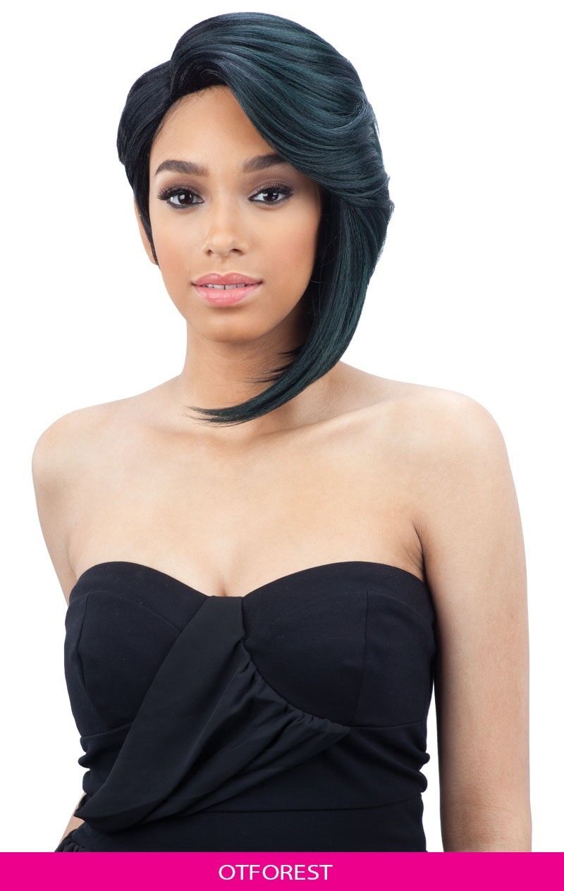 CHANTAL - FREETRESS EQUAL SYNTHETIC EXTREME SIDE PART FULL SHORT HAIR WIG