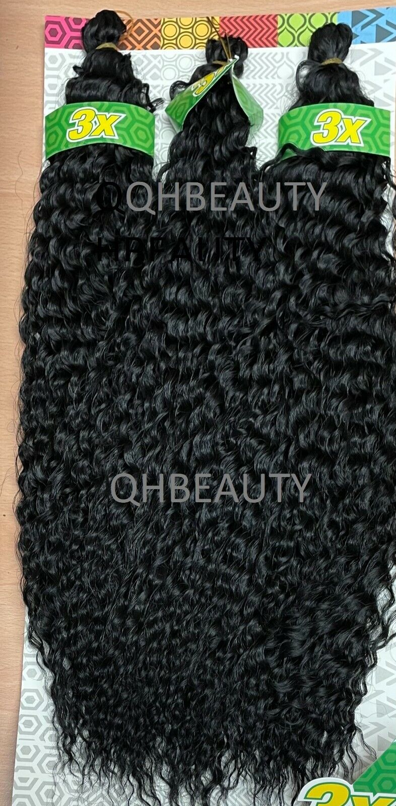 Cherish Synthetic Crochet Braid Hair Extension Handmade  3 x Brazilian Bulk 20"