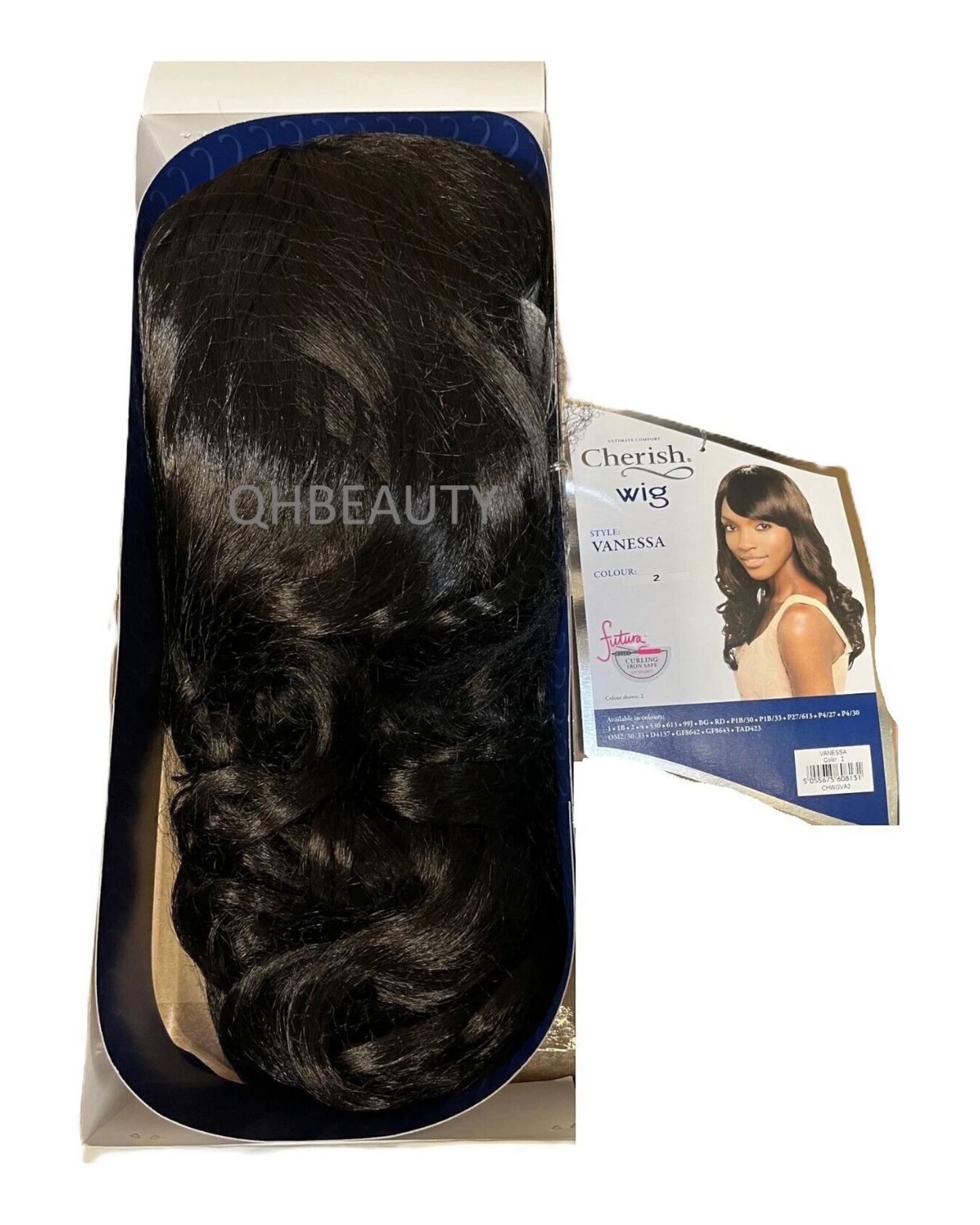 Cherish Synthetic Long Curly Natural Looking Easy Care Hair Wig - VANESSA
