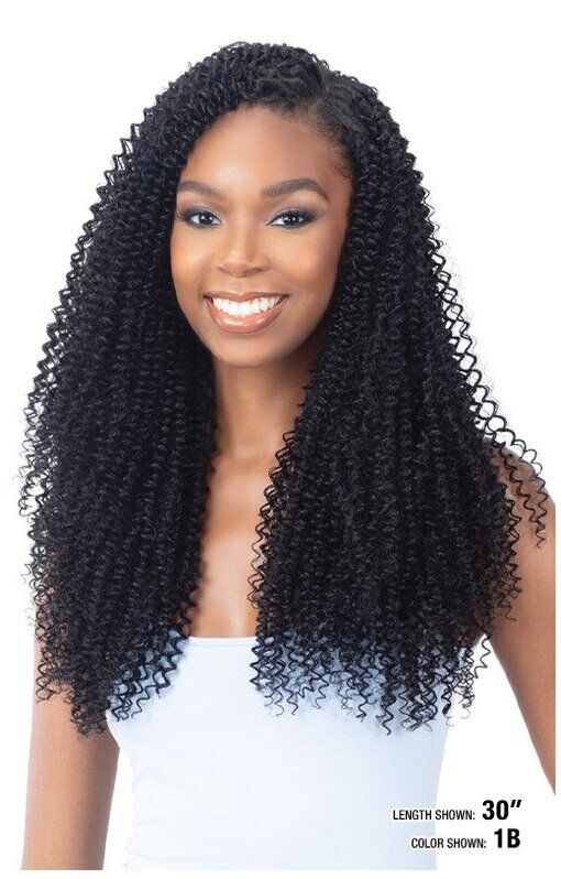 NaturALL SYNTHETIC CURLY HAIR EXTENSION WEAVE - BOHEMIAN CURL WEAVE 30 INCHES