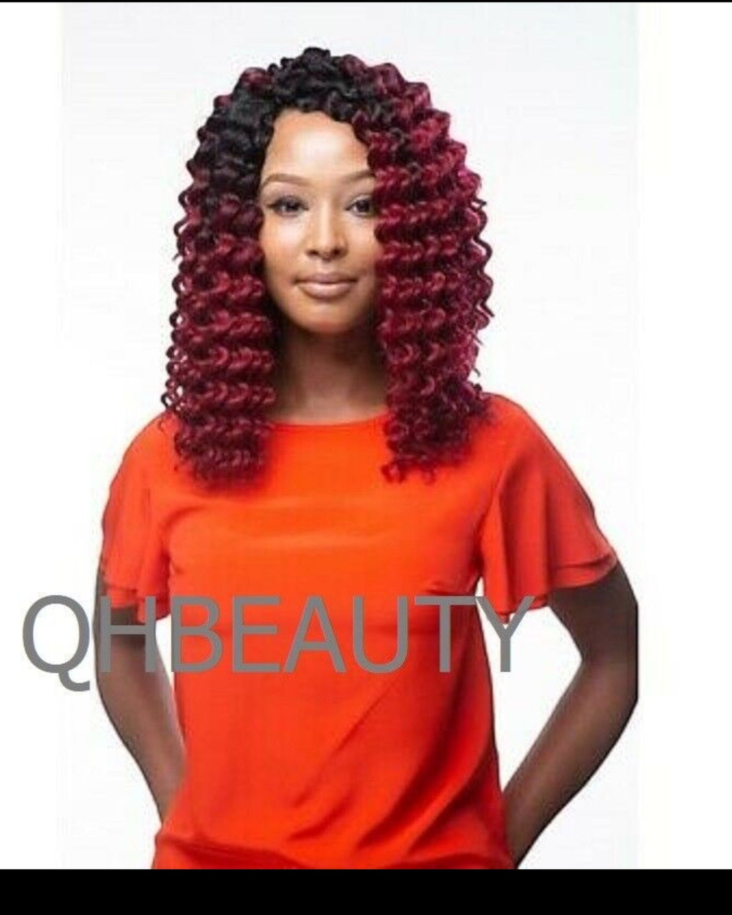 Obsession Synthetic Curly Crochet Braid Hair Extension - Deep Twist 14 inch