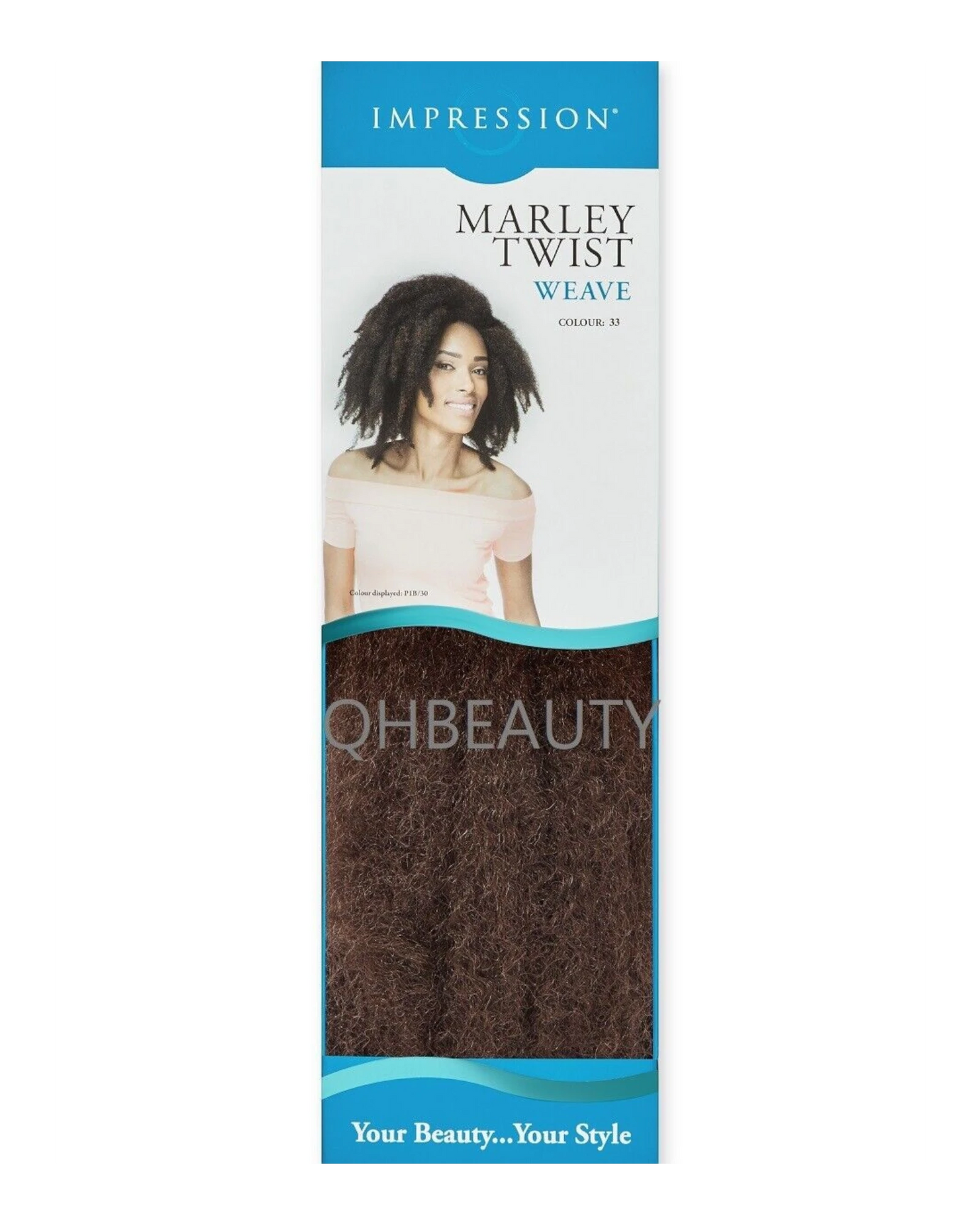 IMPRESSION SYNTHETIC AFRO CUBAN HAIR EXTENSIONS - MARLEY TWIST WEAVE