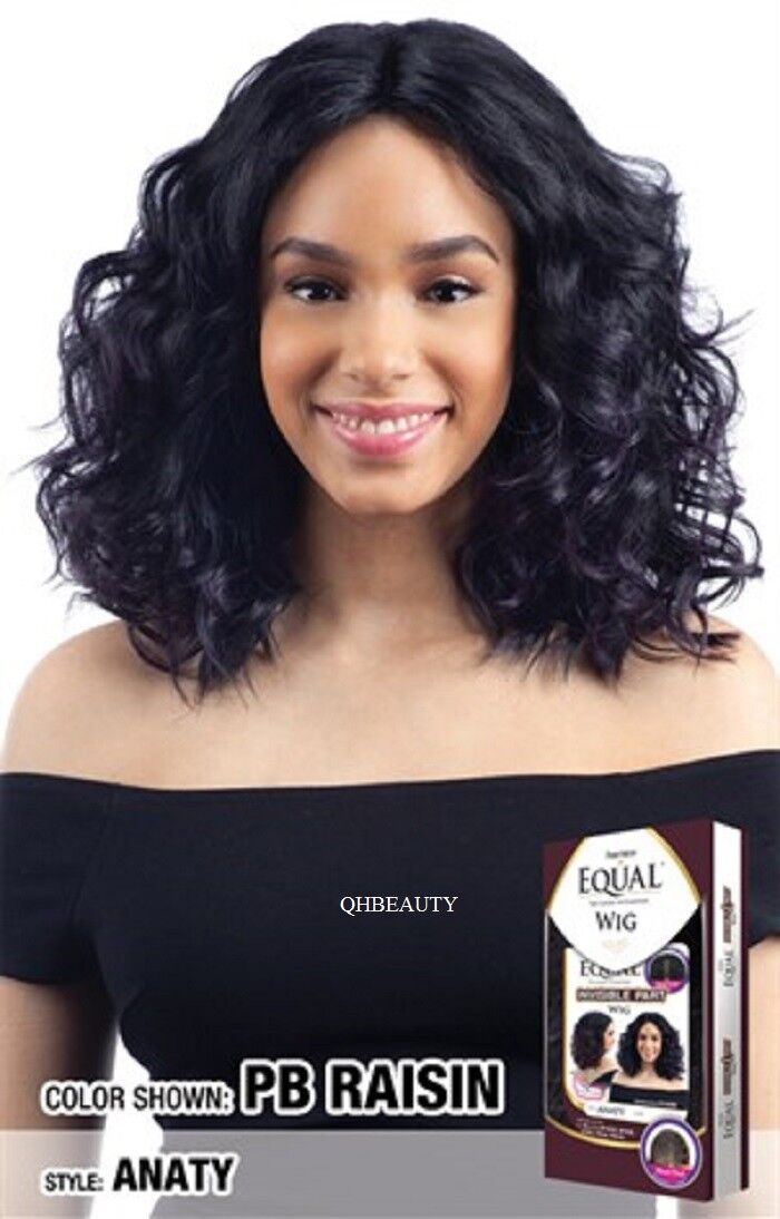 FREETRESS EQUAL SYNTHETIC INVISIBLE PART CURLY WAVY HAIR WIG - ANATY