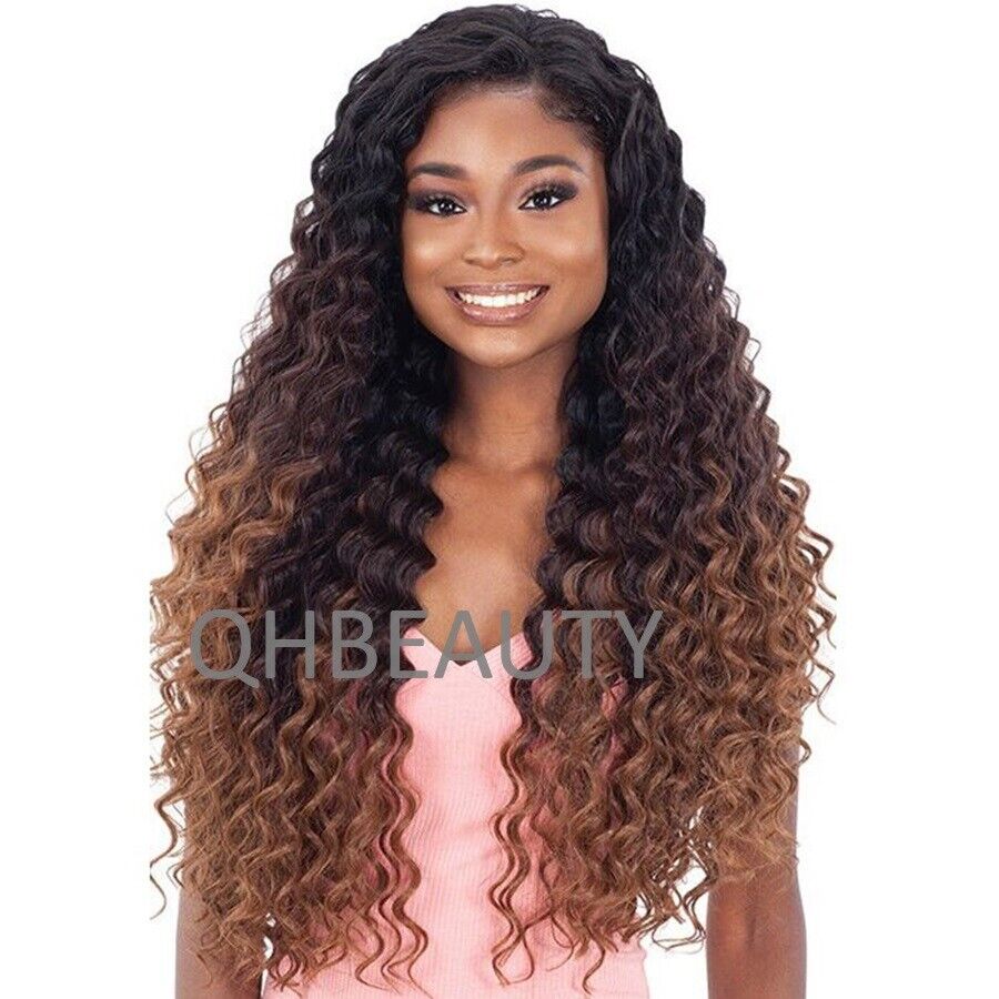 NaturALL SYNTHETIC CURLY HAIR EXTENSION 3 PCS WEAVE - LOOSE DEEP 22/24/26 INCHES