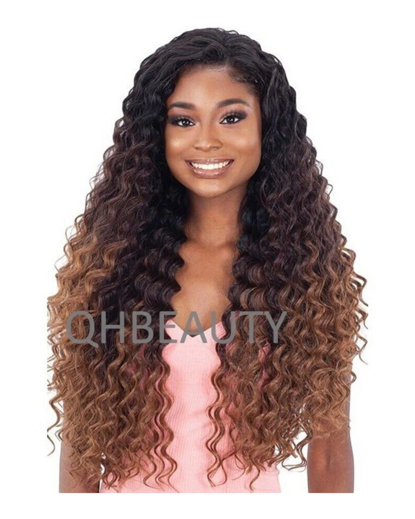 NaturALL SYNTHETIC CURLY HAIR EXTENSION 3 PCS WEAVE - LOOSE DEEP 22/24/26 INCHES
